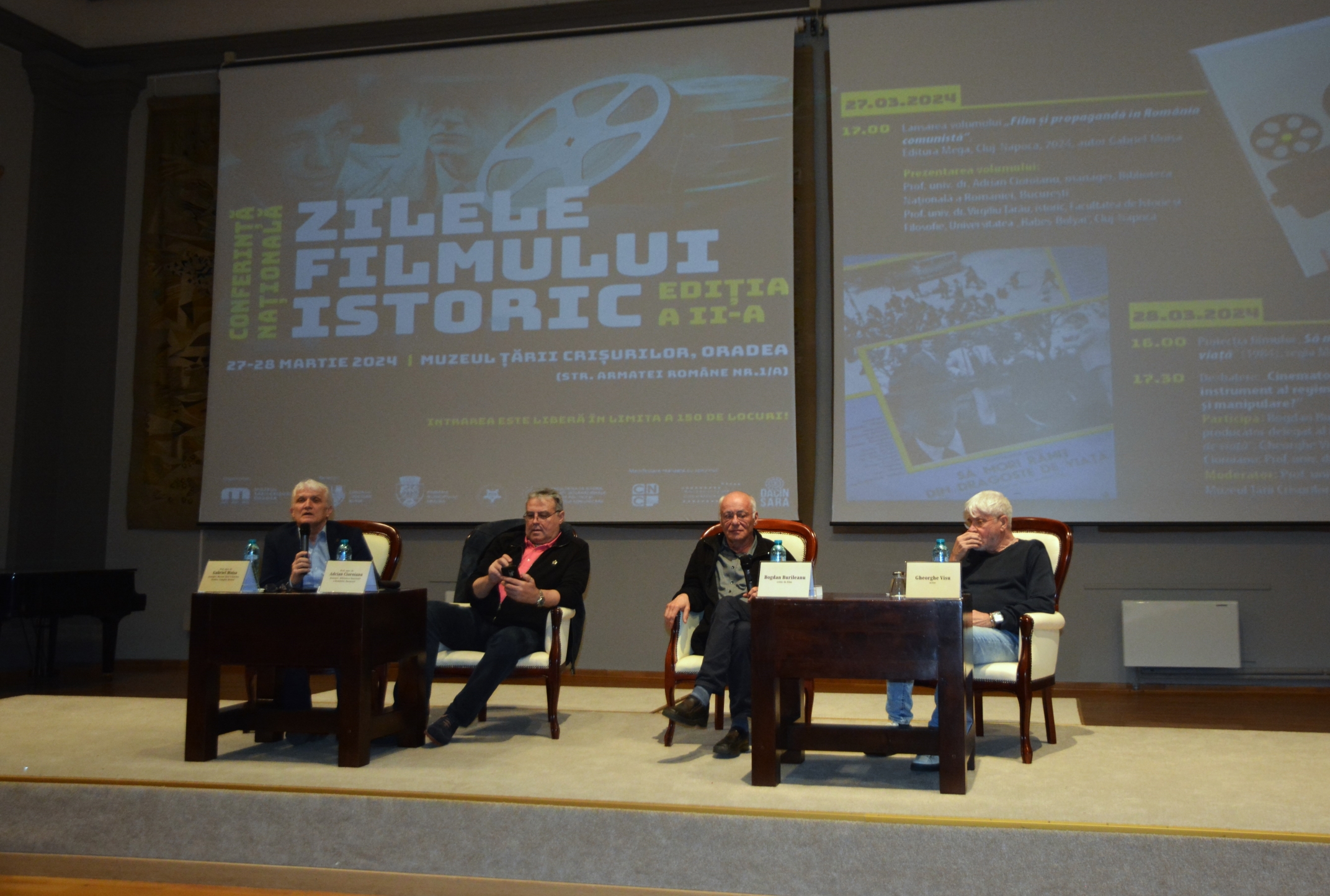 Zilele Filmului Istoric la Muzeul Ţării Crişurilor