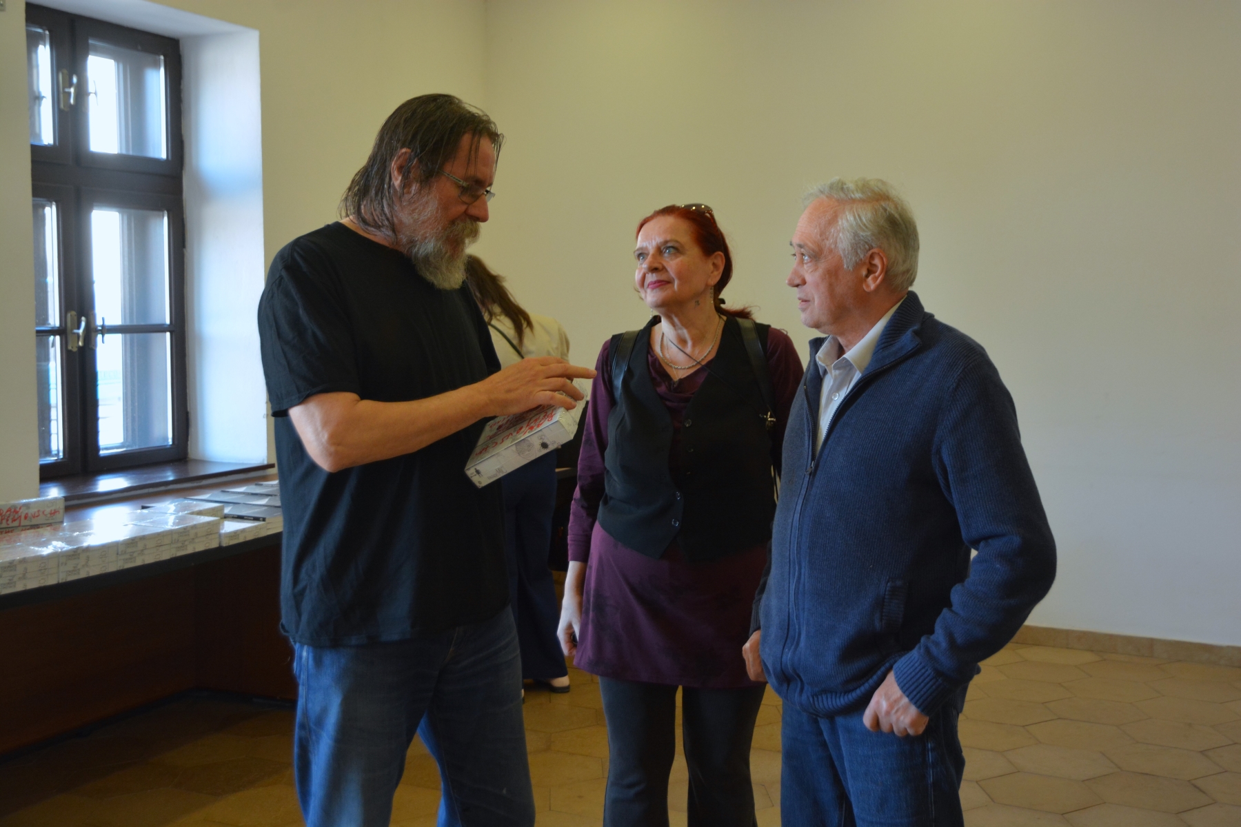Artist Talk cu Dan Perjovschi la Oradea