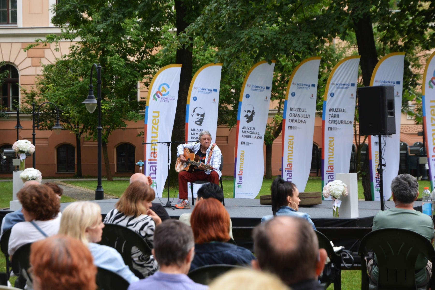 Mircea Vintilă la Tipografia de Idei, Parcul Muzeului Ţării Crişurilor (4)