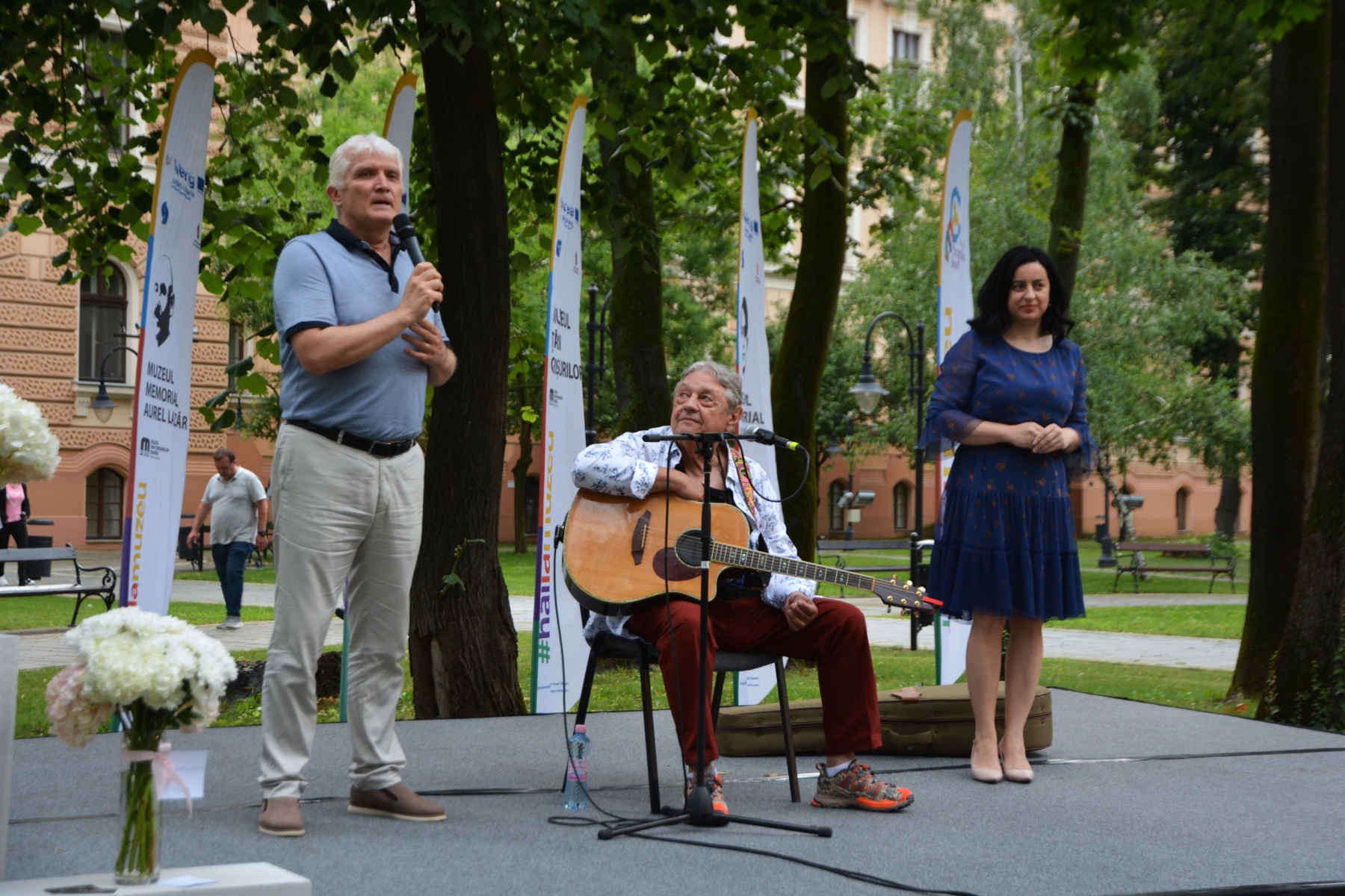Mircea Vintilă la Tipografia de Idei, Parcul Muzeului Ţării Crişurilor (5)