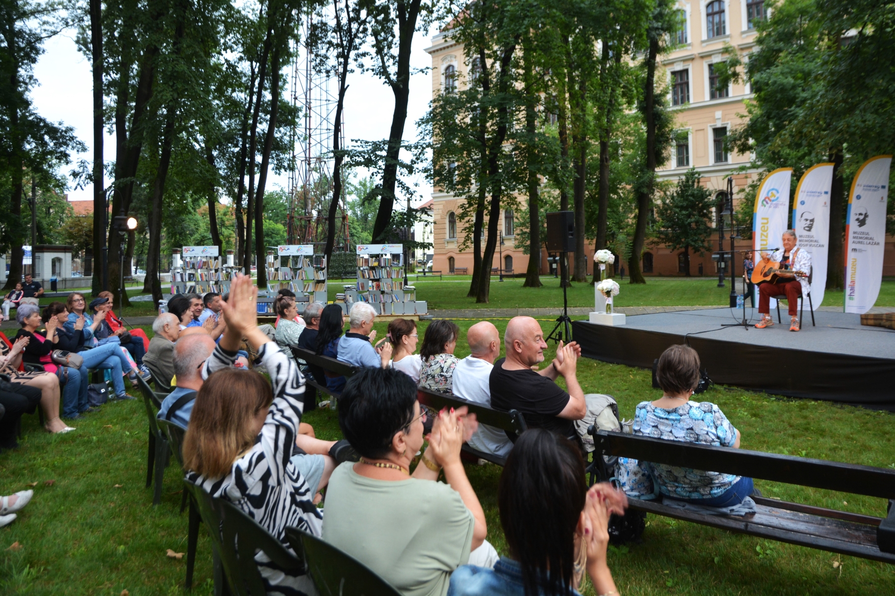 Mircea Vintilă la Tipografia de Idei, Parcul Muzeului Ţării Crişurilor (21)