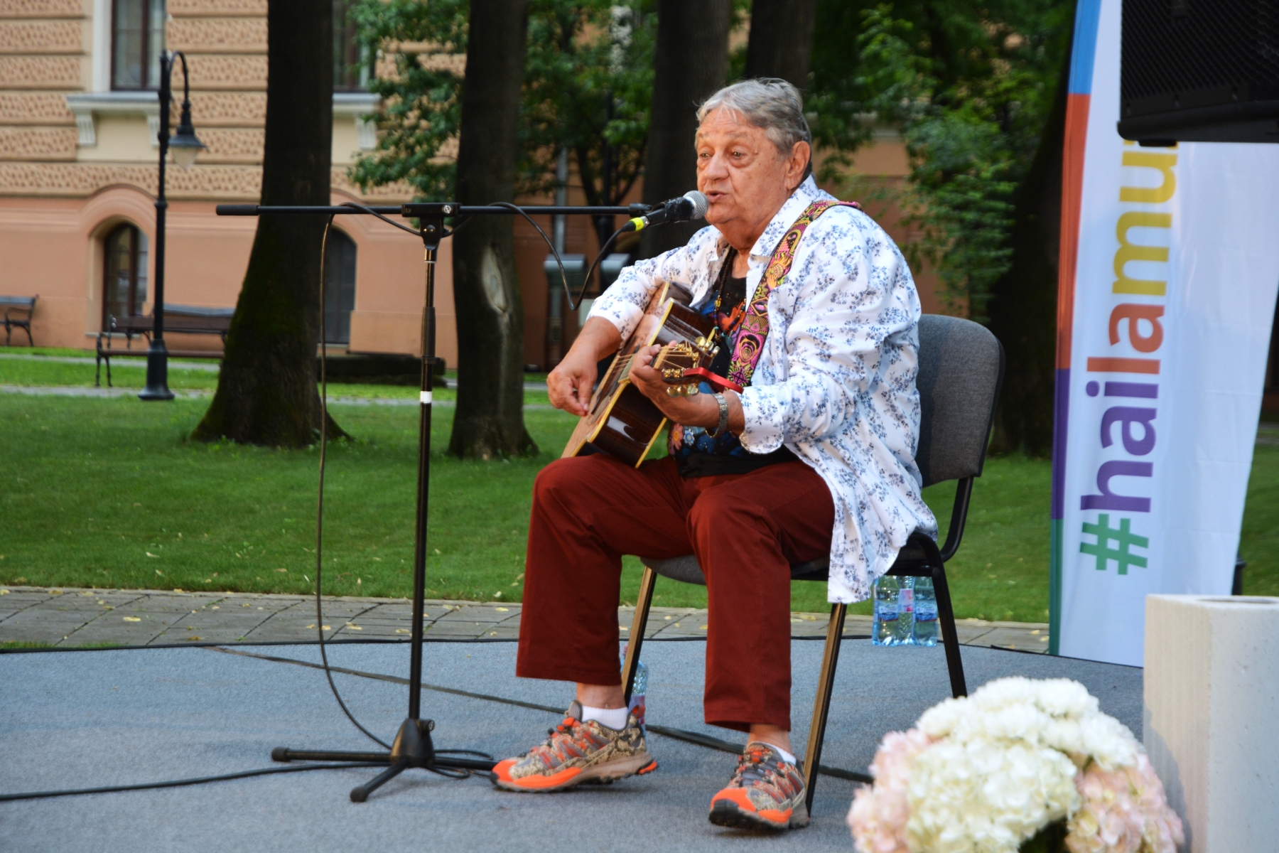 Mircea Vintilă la Tipografia de Idei, Parcul Muzeului Ţării Crişurilor (27)