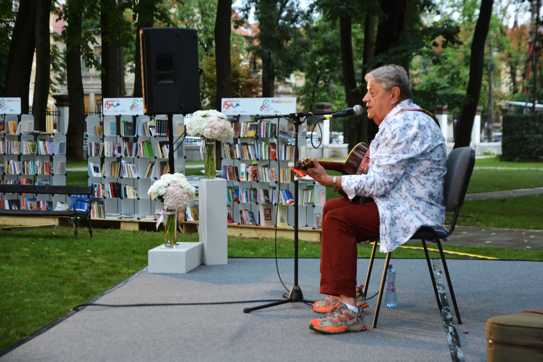 Mircea Vintilă la Tipografia de Idei, Parcul Muzeului Ţării Crişurilor (28)