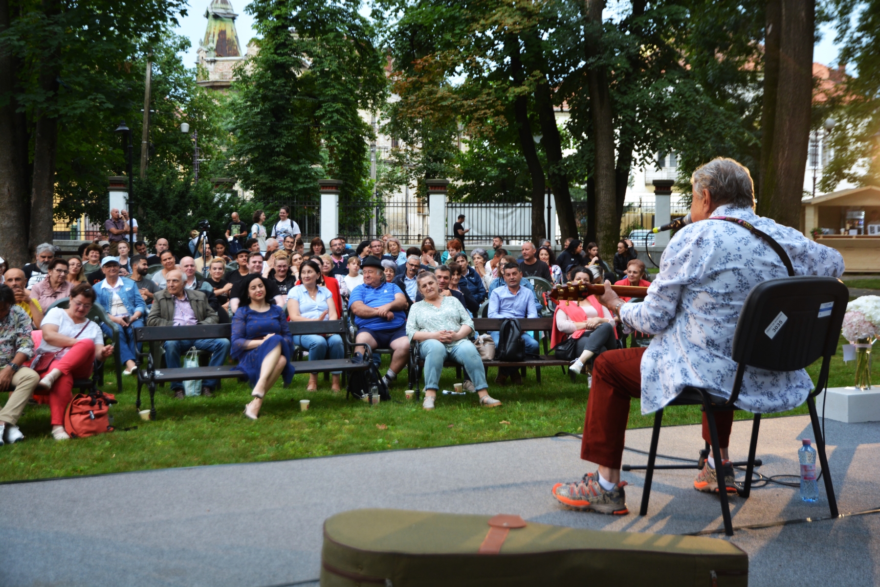 Mircea Vintilă la Tipografia de Idei, Parcul Muzeului Ţării Crişurilor (30)