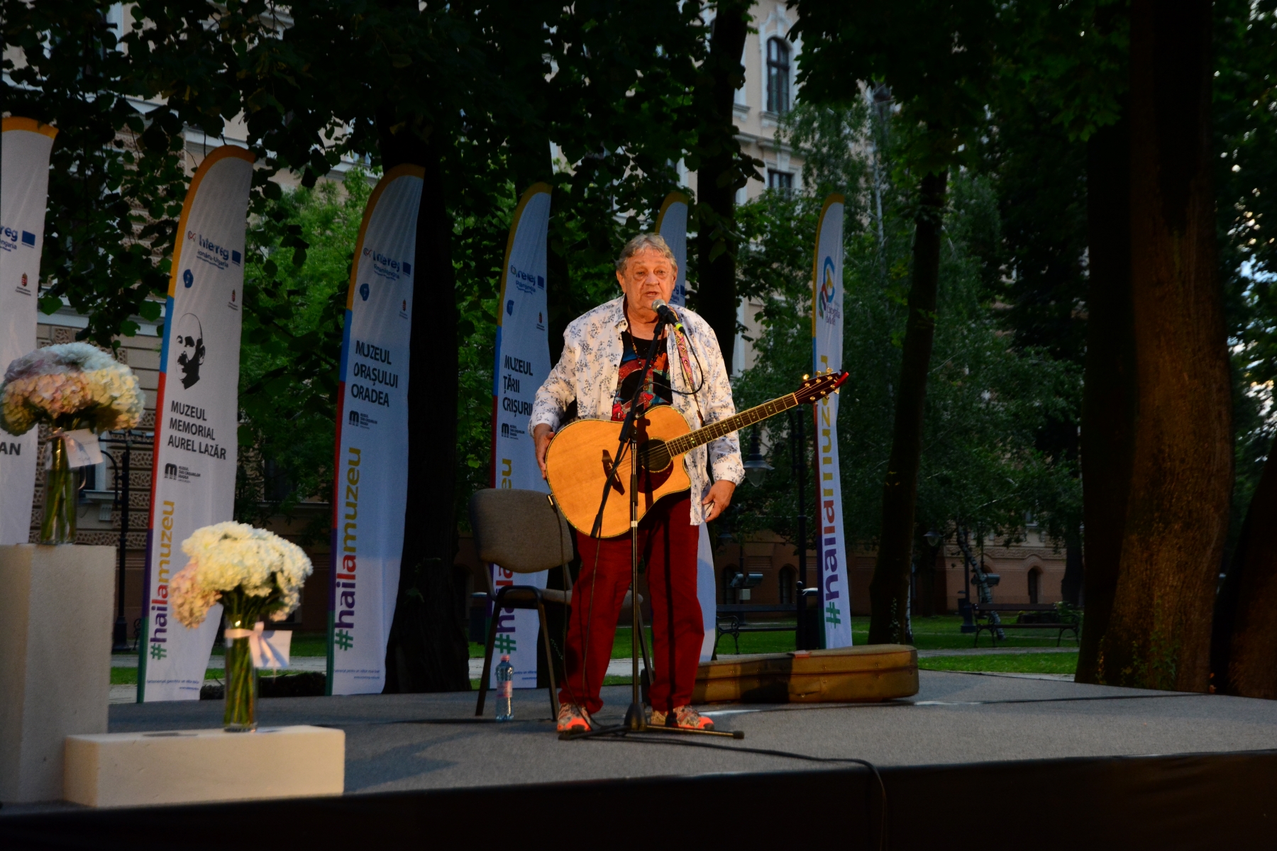 Mircea Vintilă la Tipografia de Idei, Parcul Muzeului Ţării Crişurilor (44)