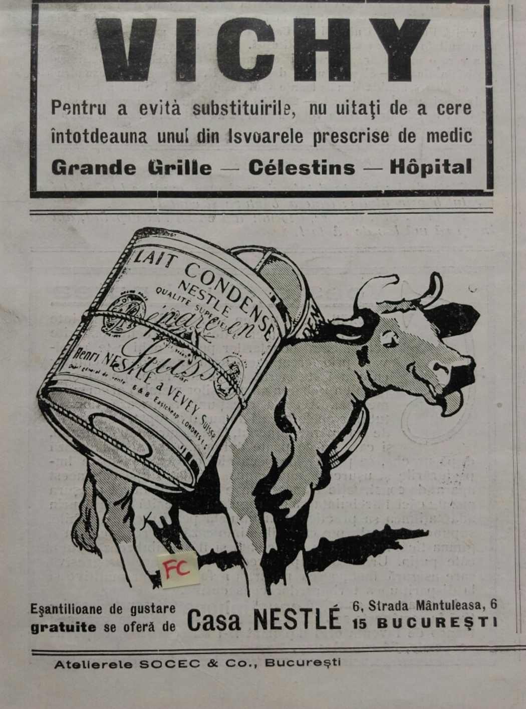 Nestle, 1914