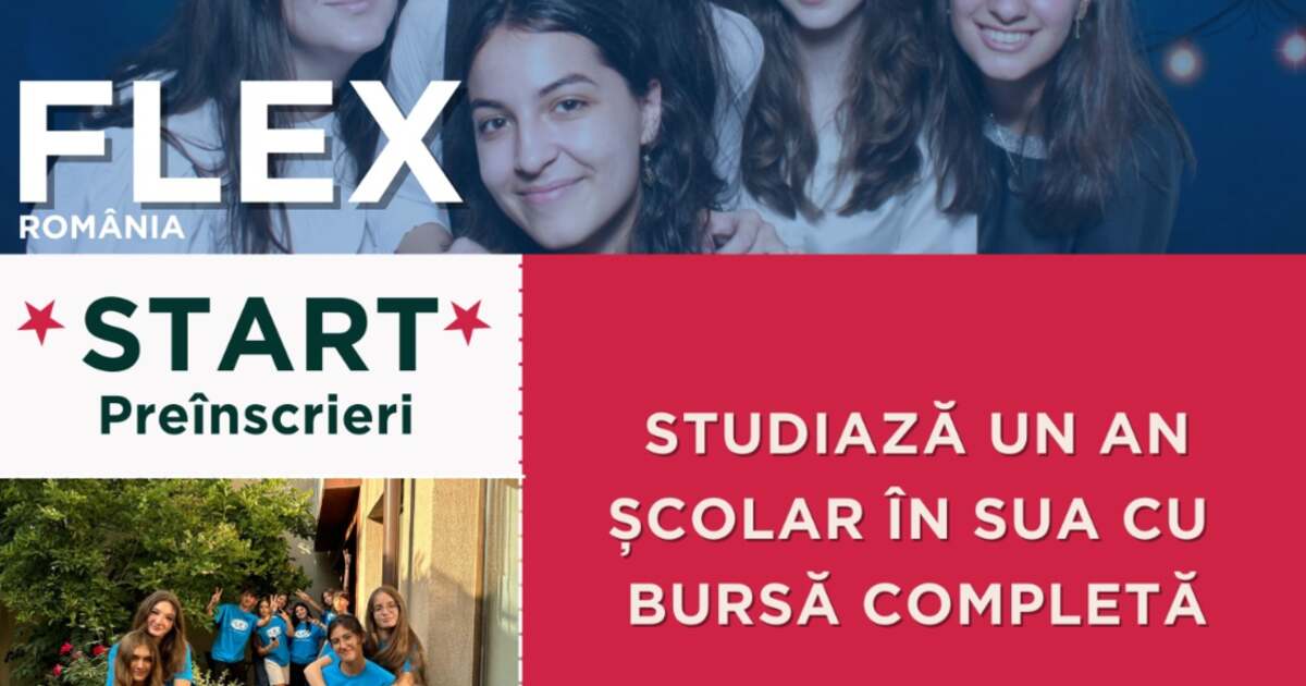 Bursa FLEX 2026-2027: o oportunitate educațională gratuită pentru ...