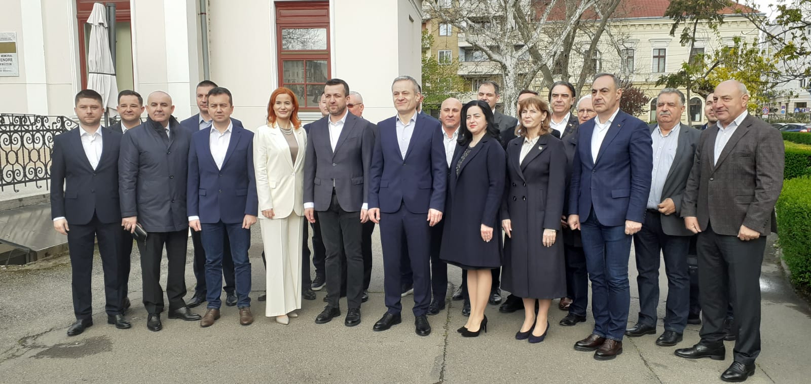 Mircea Mălan și-a depus candidatura pentru funcția de președinte al Consiliului Județean Bihor 12.04.2025; Foto: Sorin Martin Vereș