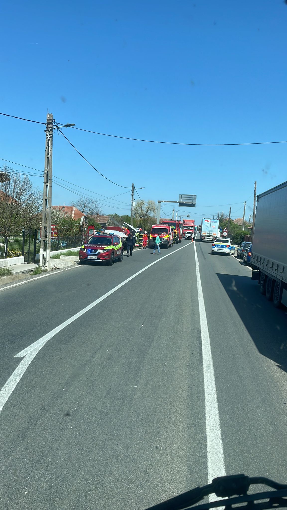 FOTO: Accident în Leș 16.04.2025