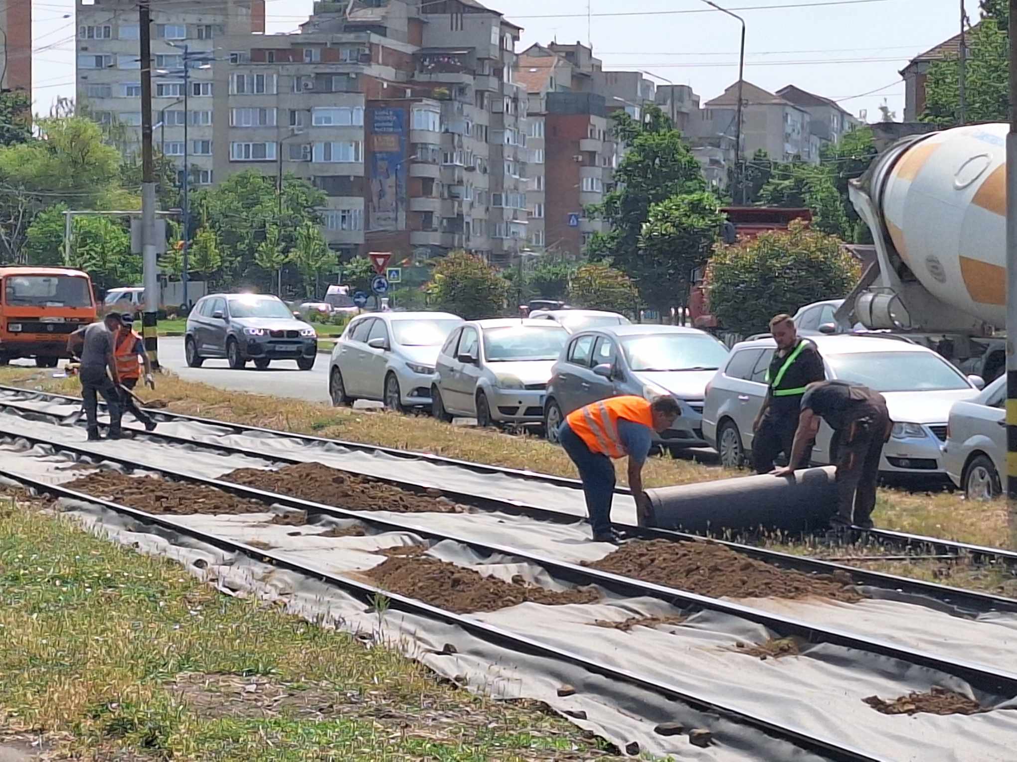 Foto: Lucrări pe Bulevardul Dacia 18.06.2025