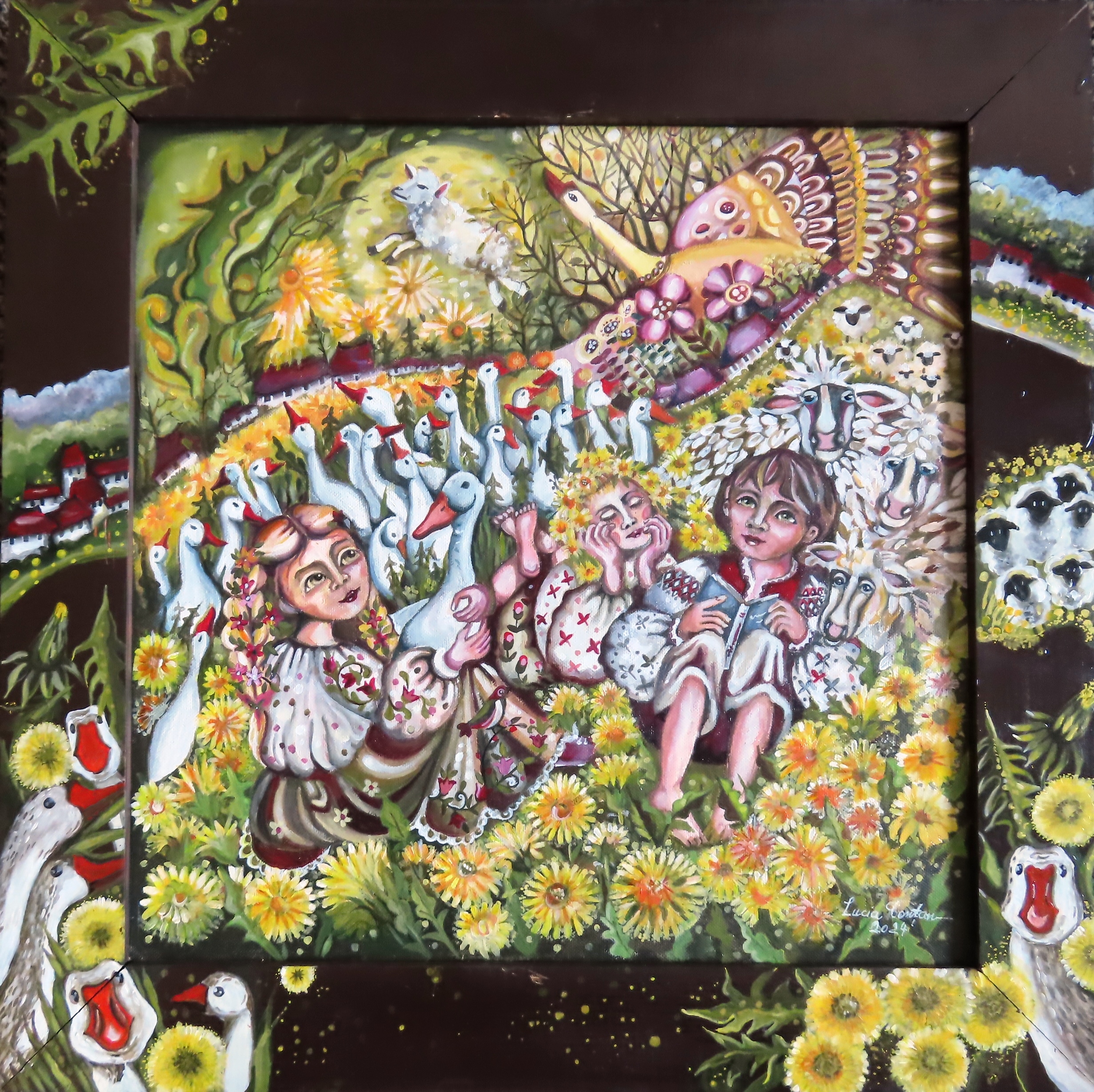 Cîmpul cu păpădie