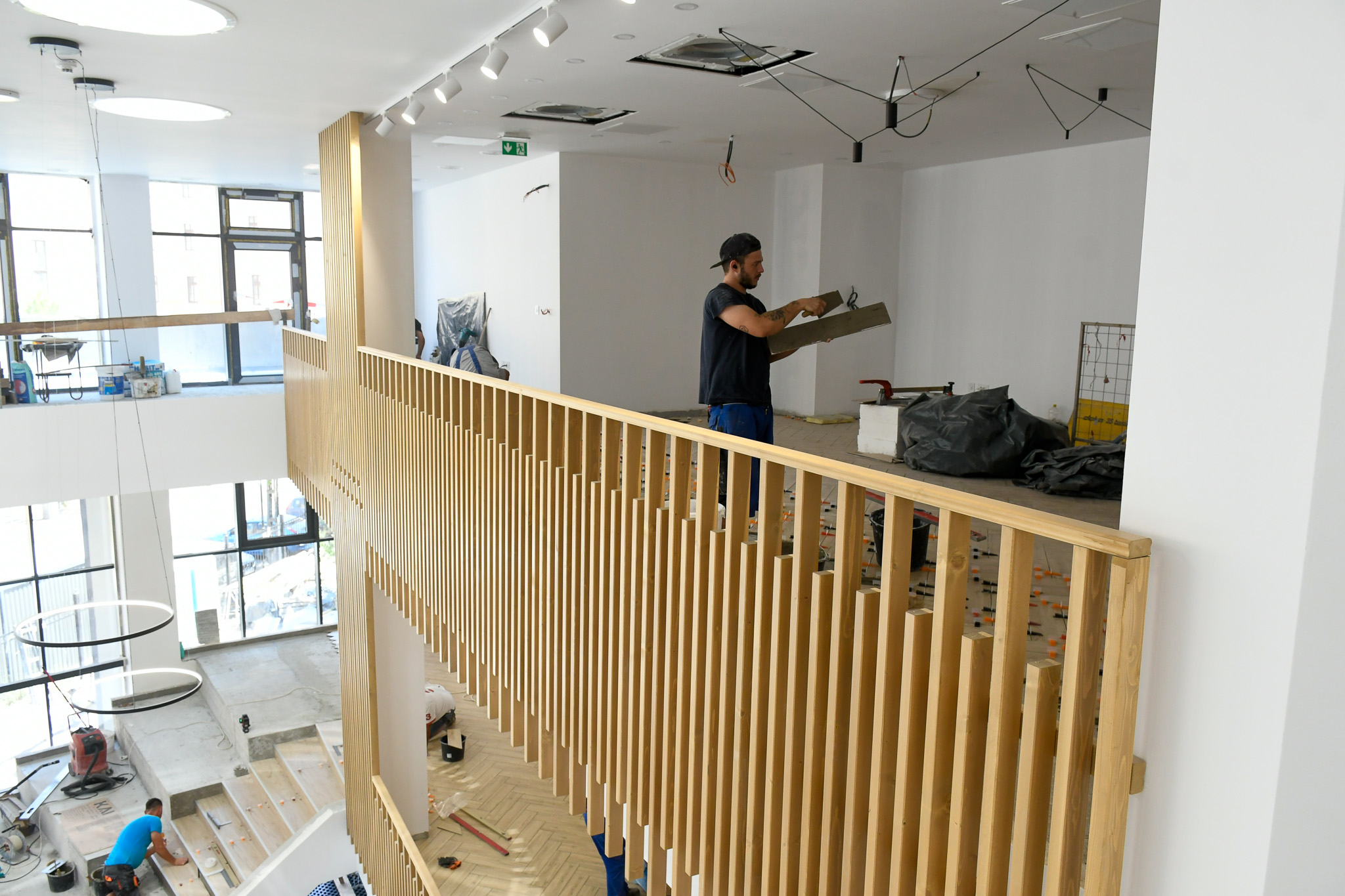 Stadiul lucrărilor la Biblioteca Județeană 27.06.2025; Foto: CJ Bihor