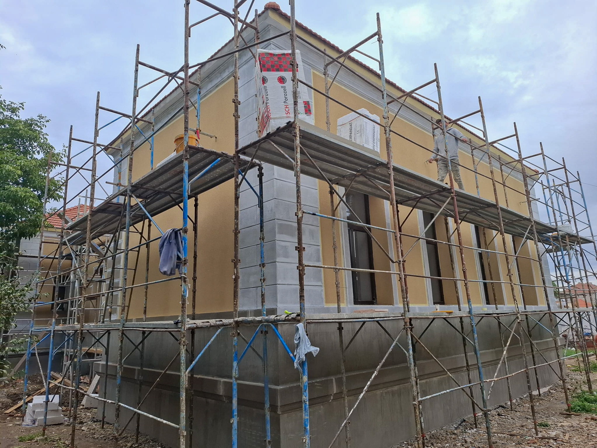 foto: Stadiul lucrărilor la trei centre ale DGASPC Oradea au ajuns la 60%, 09.10.2025