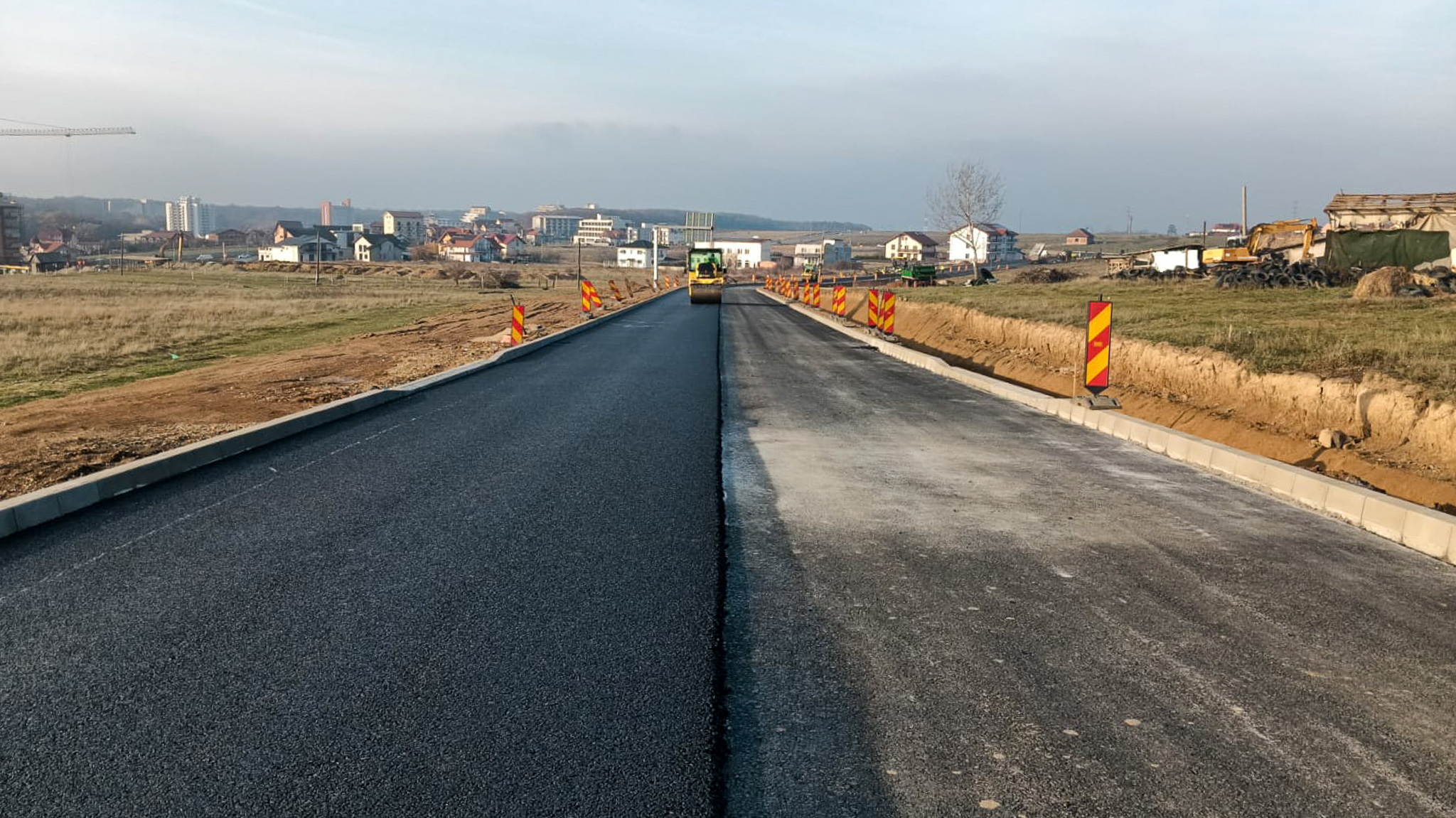 Strat de uzura drum de legatura inelul metropolitan - centura Sanmartin (4)