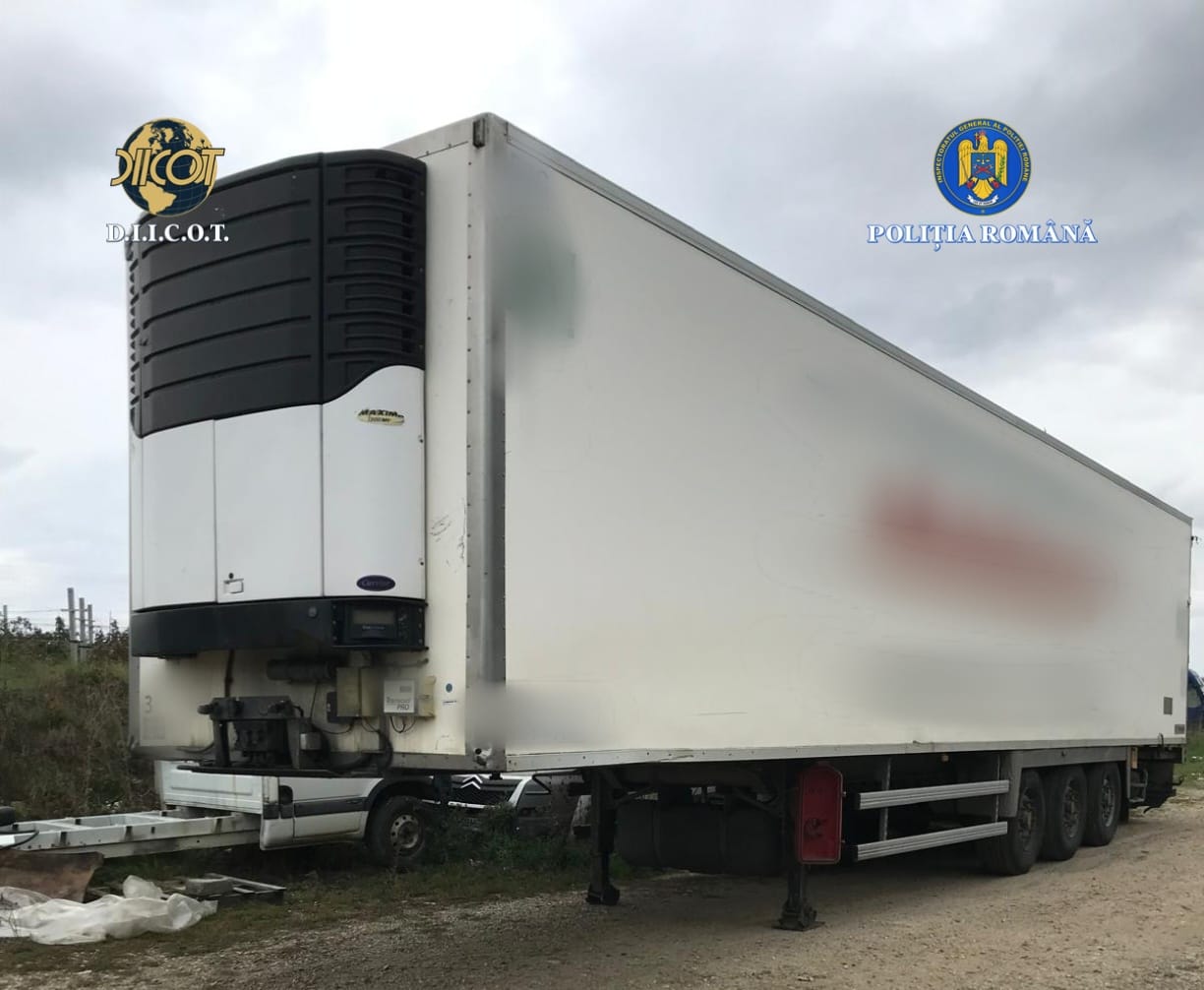 transport țigări contrabandă container Bihor (1)