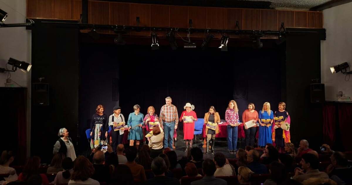 Cursanții TRM Academy au surprins publicul cu un spectacol-lectură inedit despre Caragiale