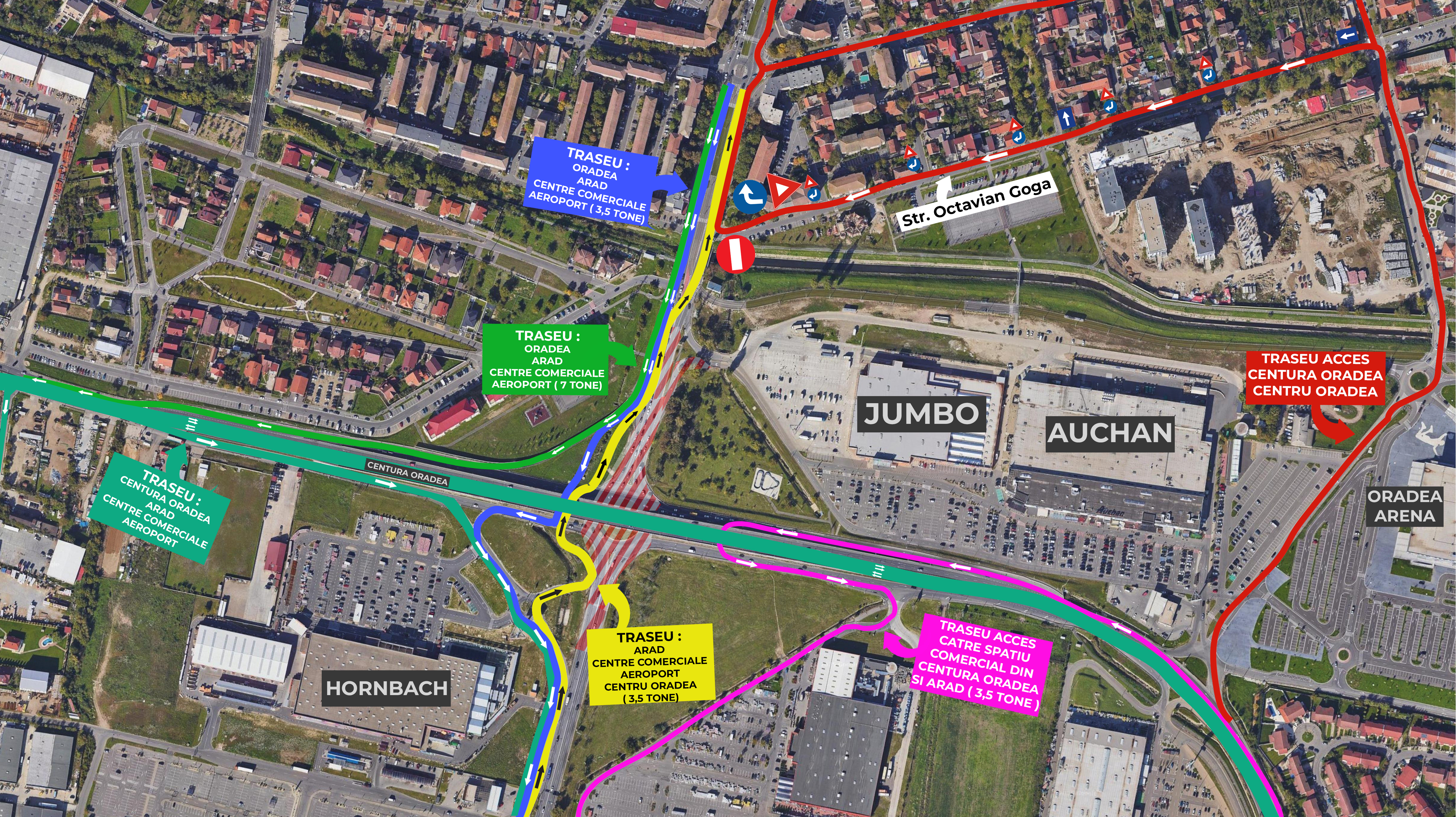 PLANSA GENERALA - arie lucrari si restrictii