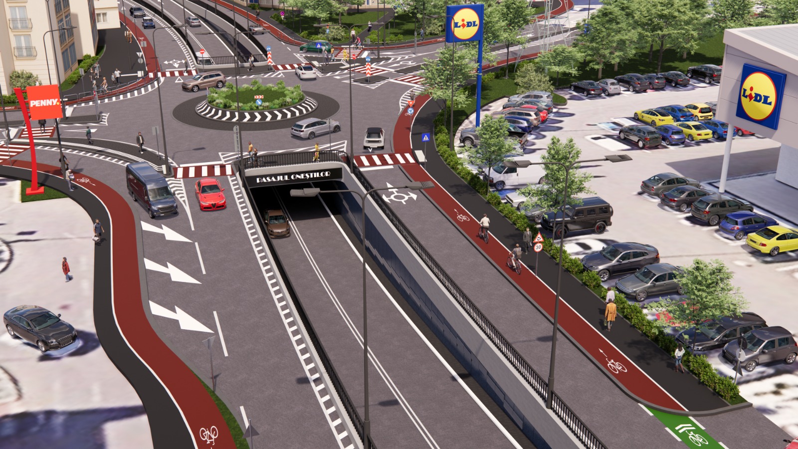 Pasaj Oneștilor Tudor Vlaidmirescu Oradea (4)