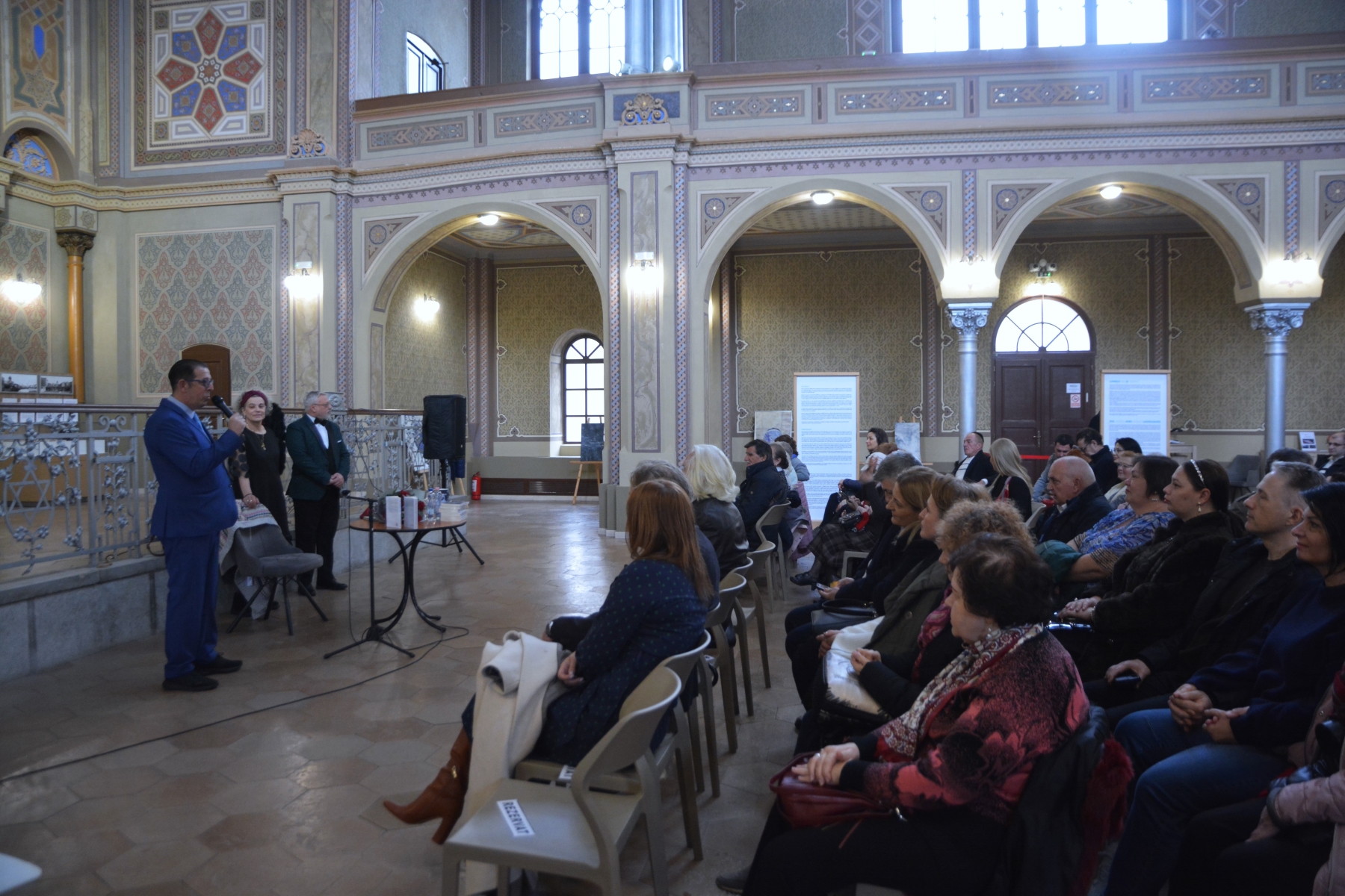 Maia Morgenstern la Sinagoga Sion (6)