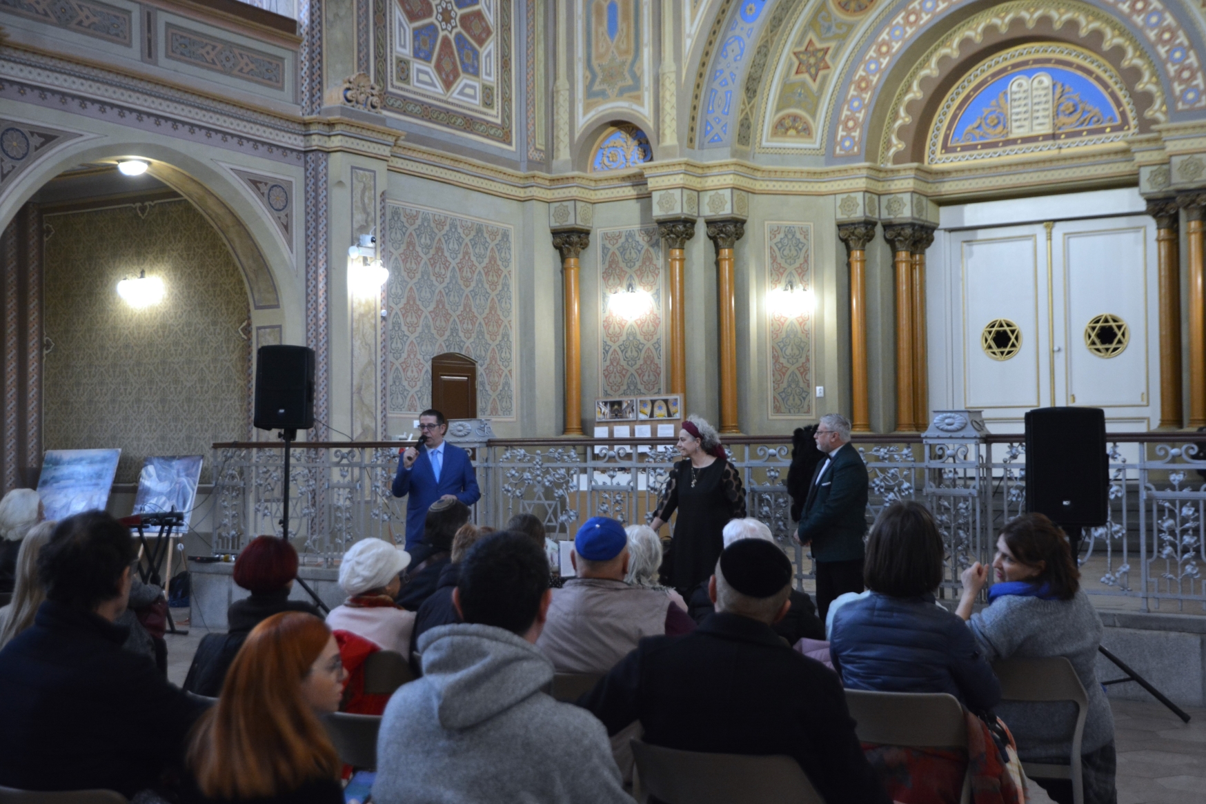 Maia Morgenstern la Sinagoga Sion (11)