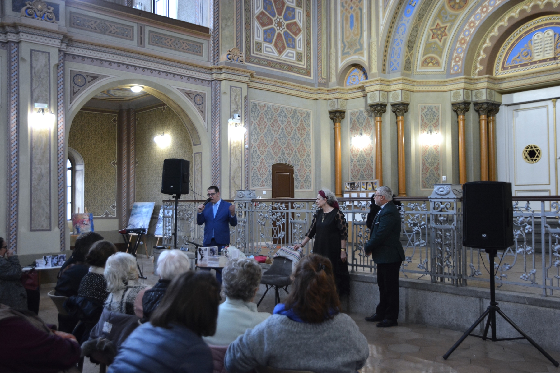 Maia Morgenstern la Sinagoga Sion (12)