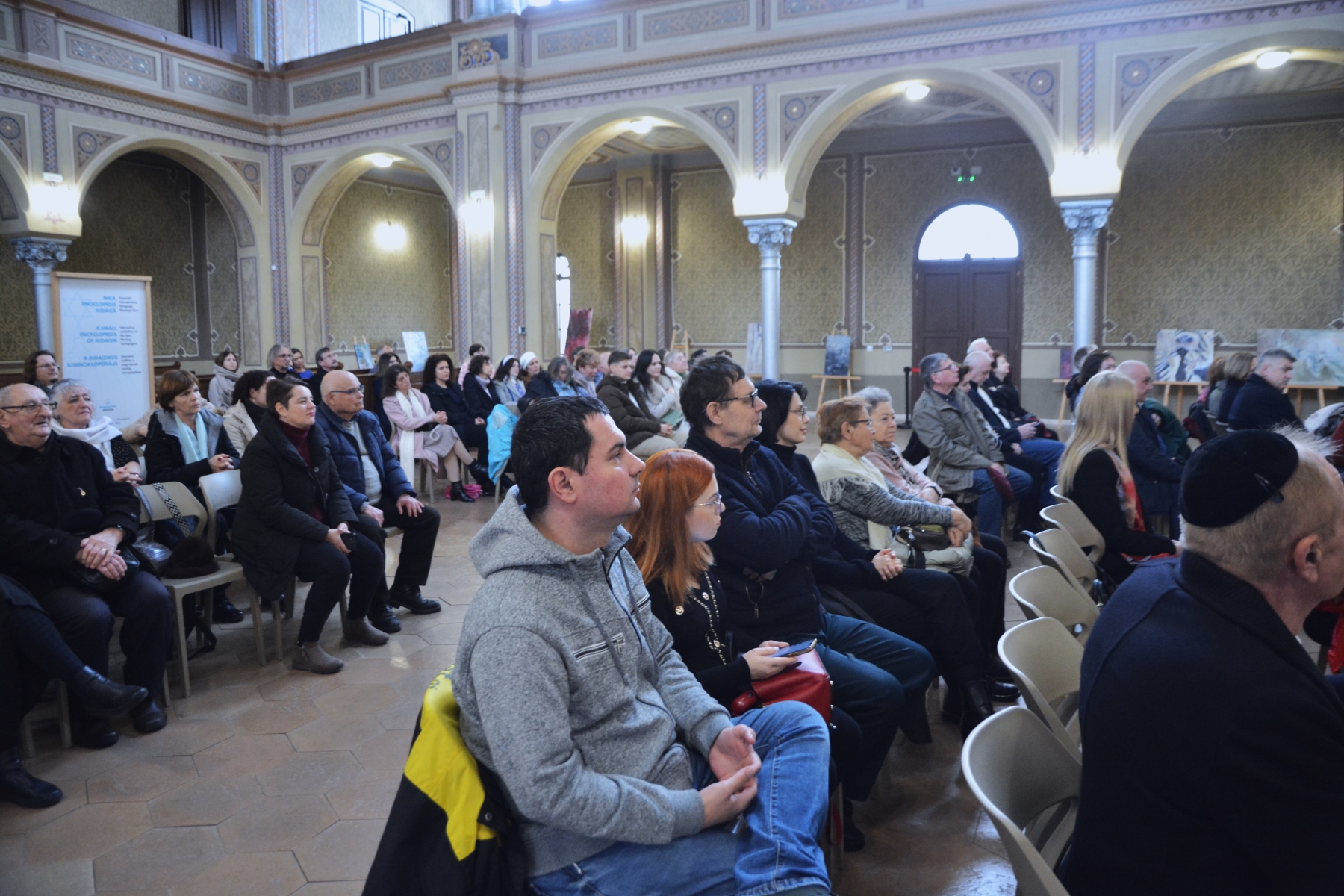 Maia Morgenstern la Sinagoga Sion (14)