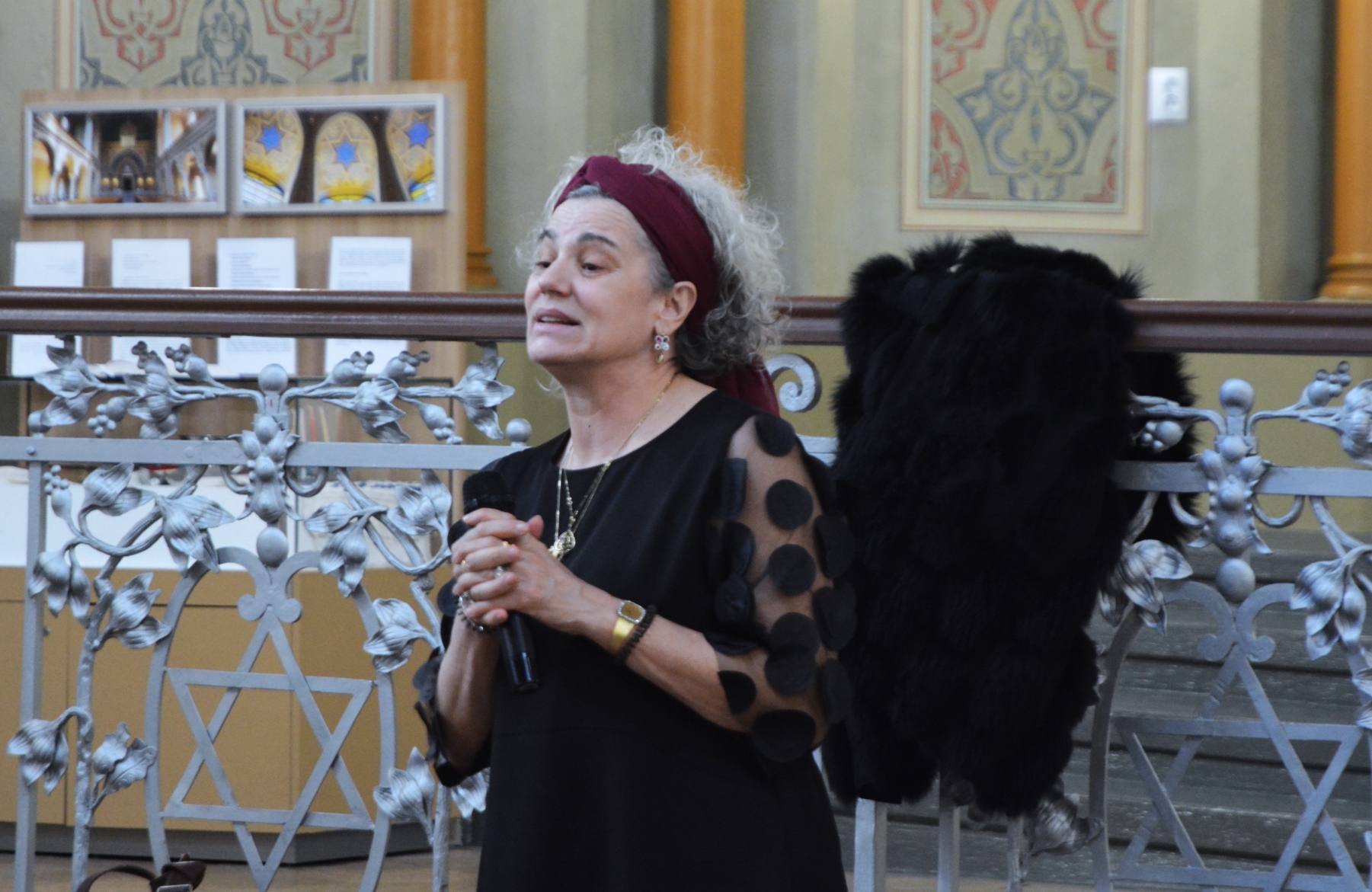 Maia Morgenstern la Sinagoga Sion (15)