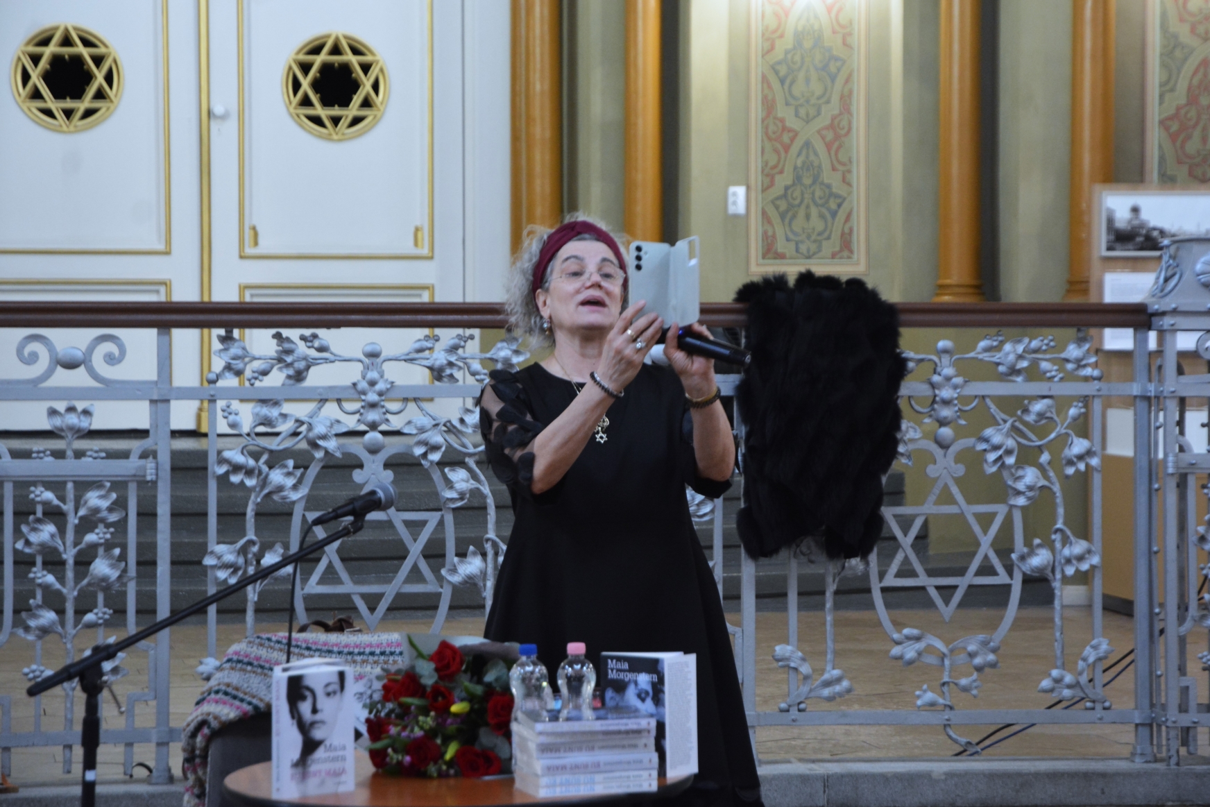 Maia Morgenstern la Sinagoga Sion (16)