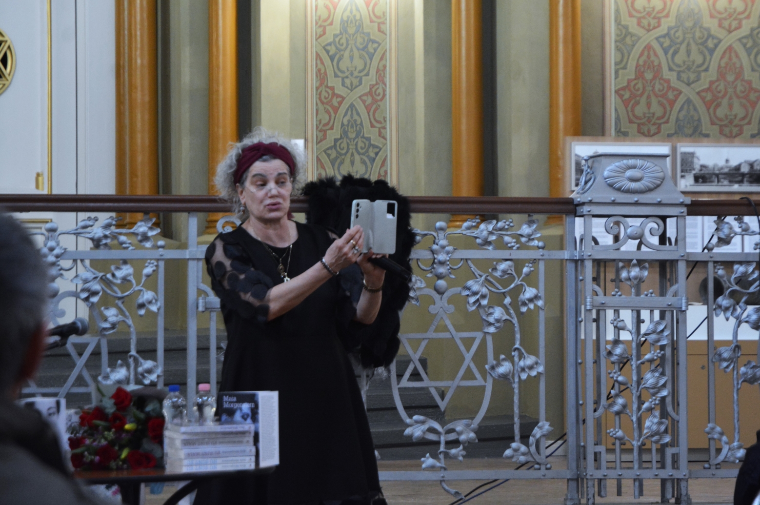 Maia Morgenstern la Sinagoga Sion (18)