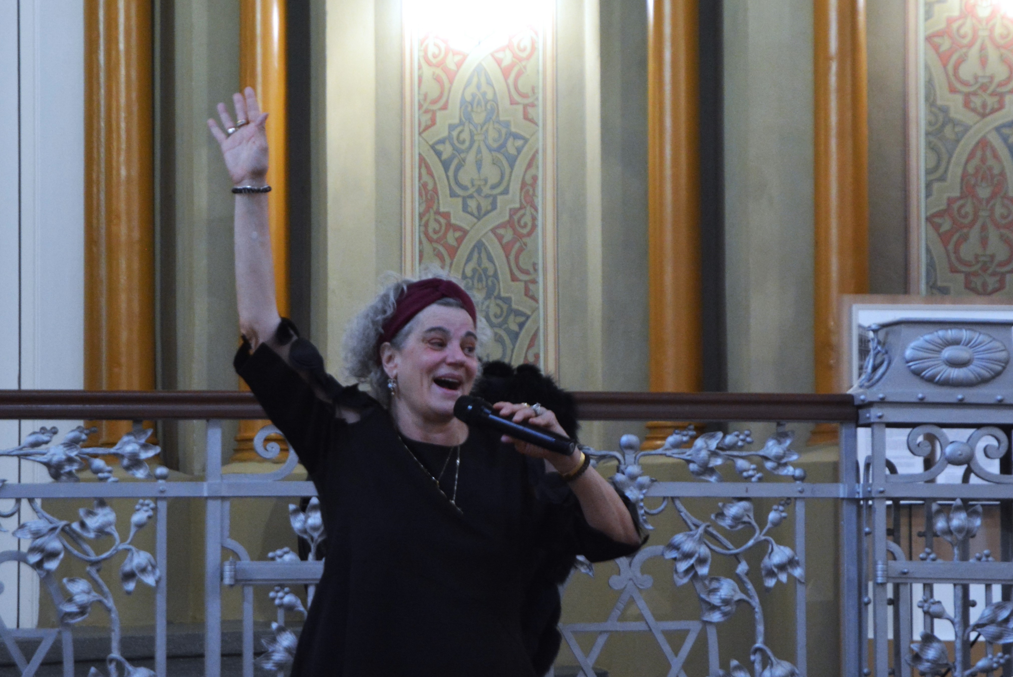 Maia Morgenstern la Sinagoga Sion (22)