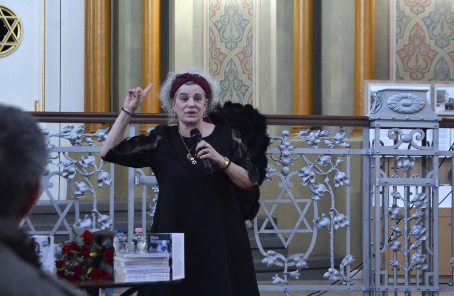 Maia Morgenstern la Sinagoga Sion (24)