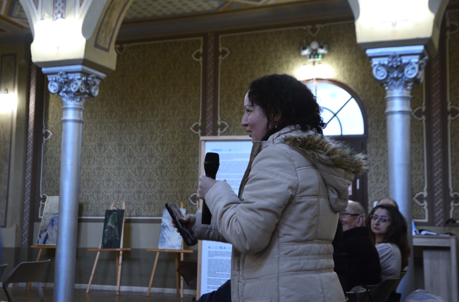 Maia Morgenstern la Sinagoga Sion (28)