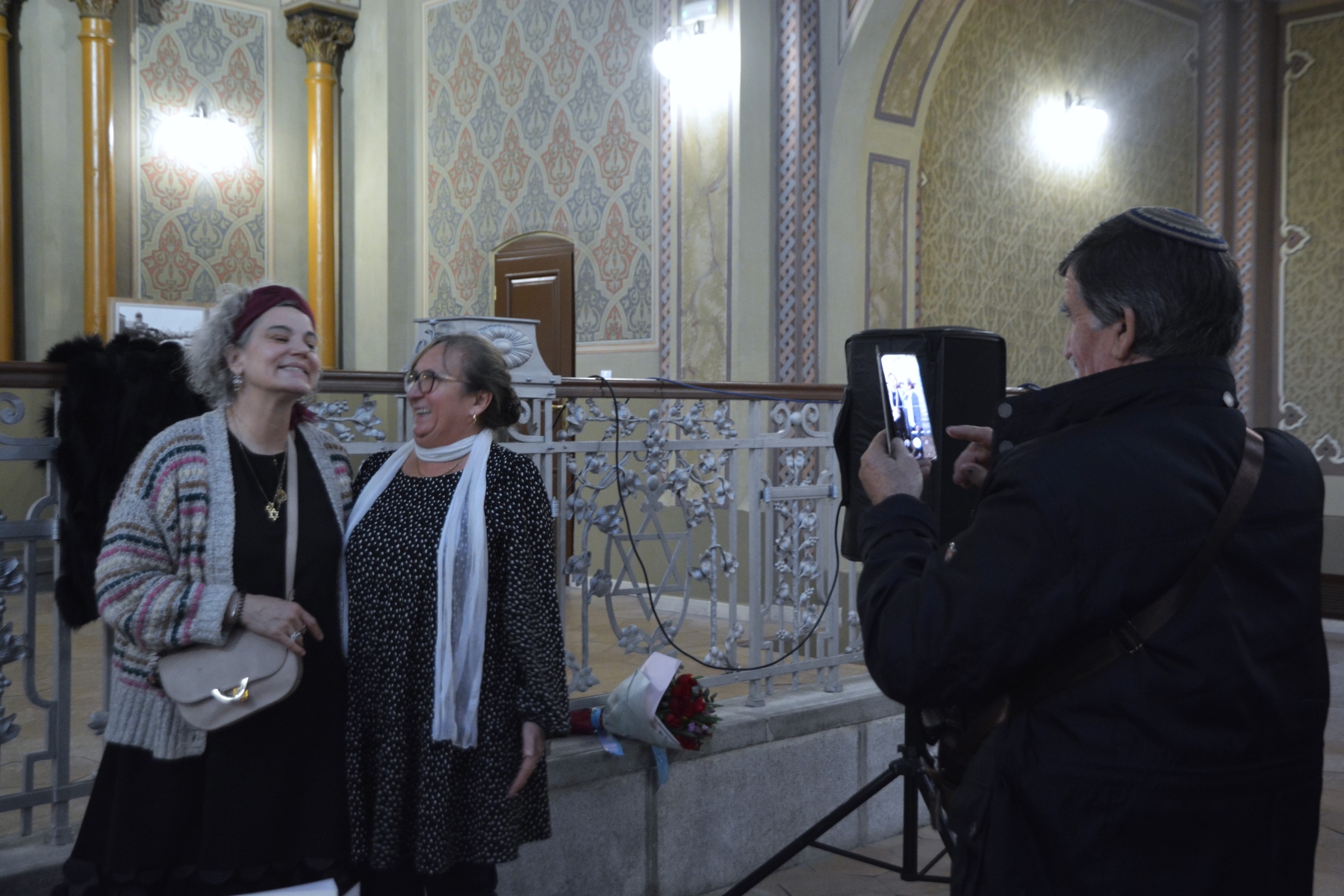 Maia Morgenstern la Sinagoga Sion (34)