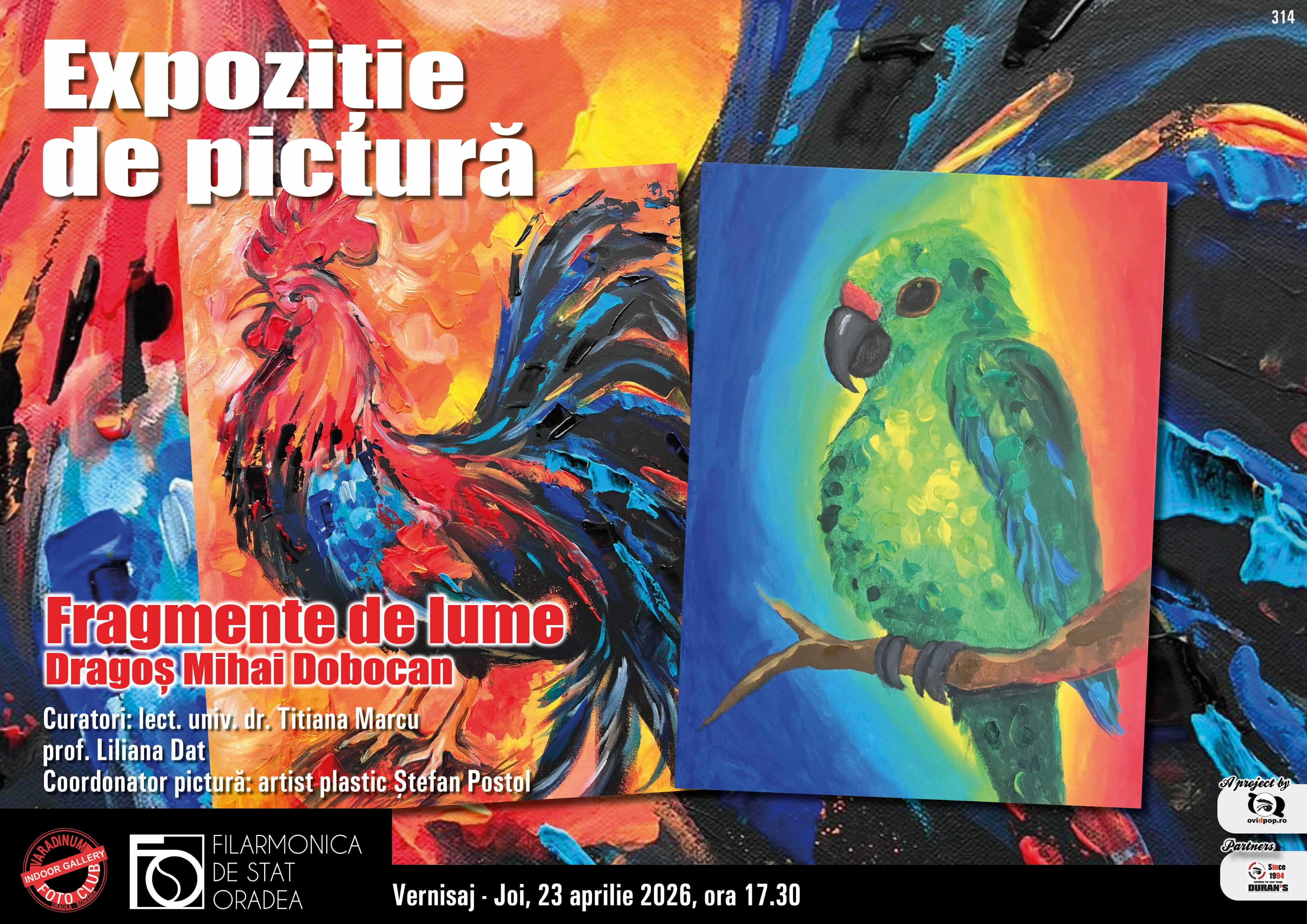 afis expozitie filarmonica