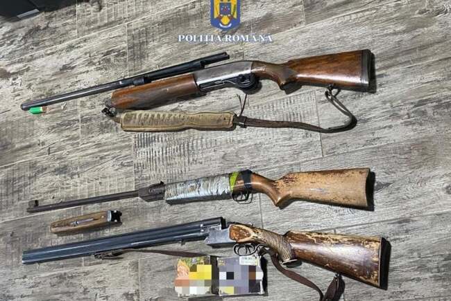 arme trofee percheziții Tinca septembrie 2023 (8)