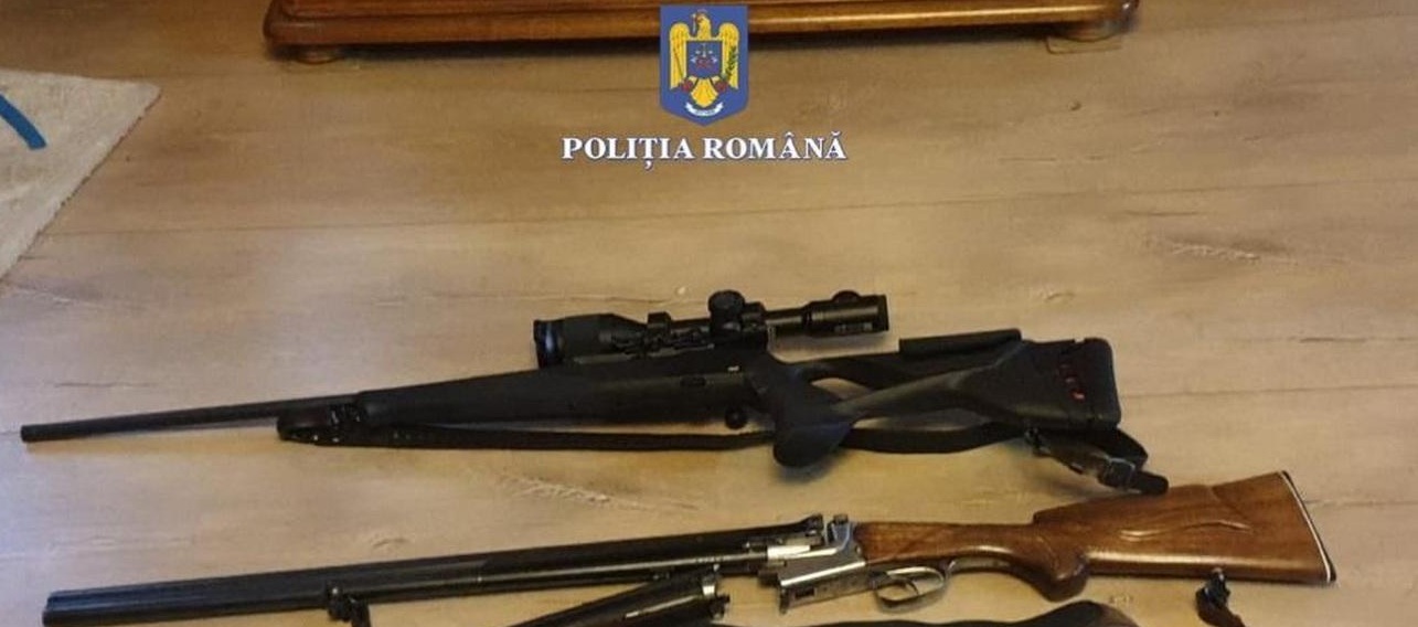 arme trofee percheziții Tinca septembrie 2023 (2)