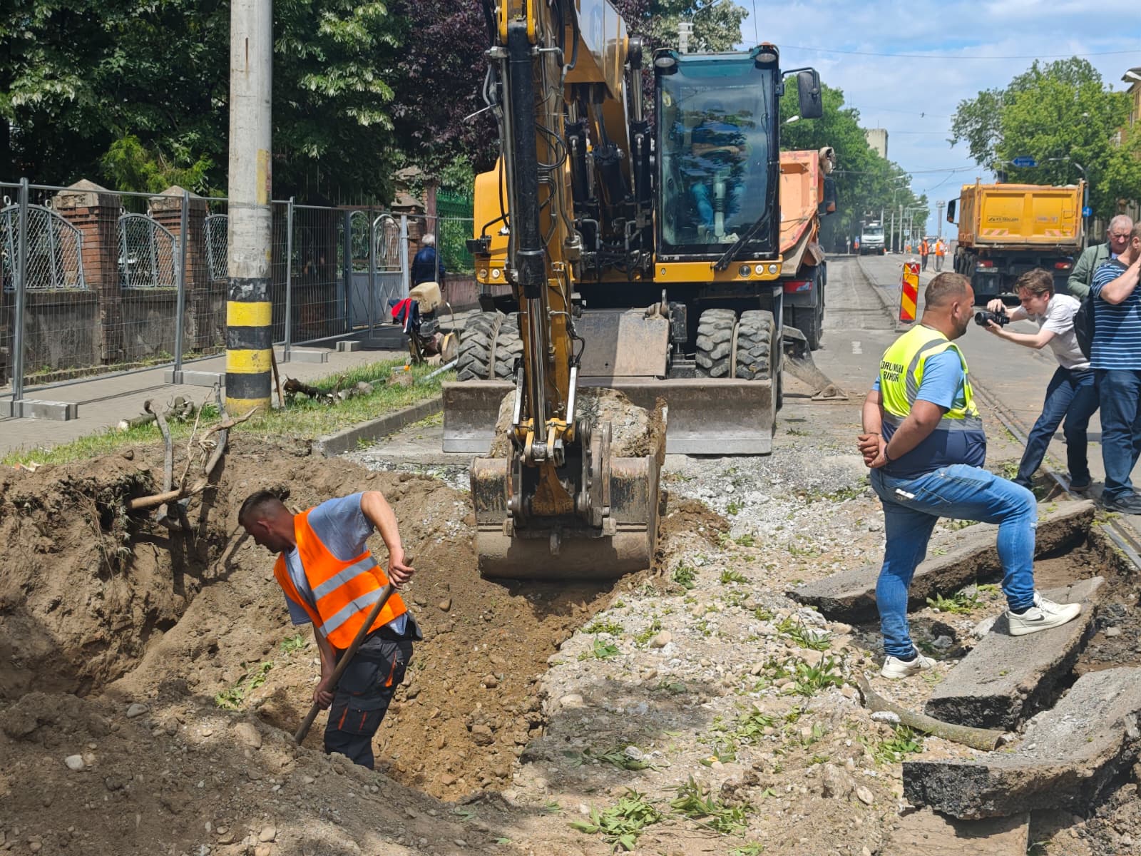 foto: Deviere trafic zona Parcul Petofi, 22.05.2026