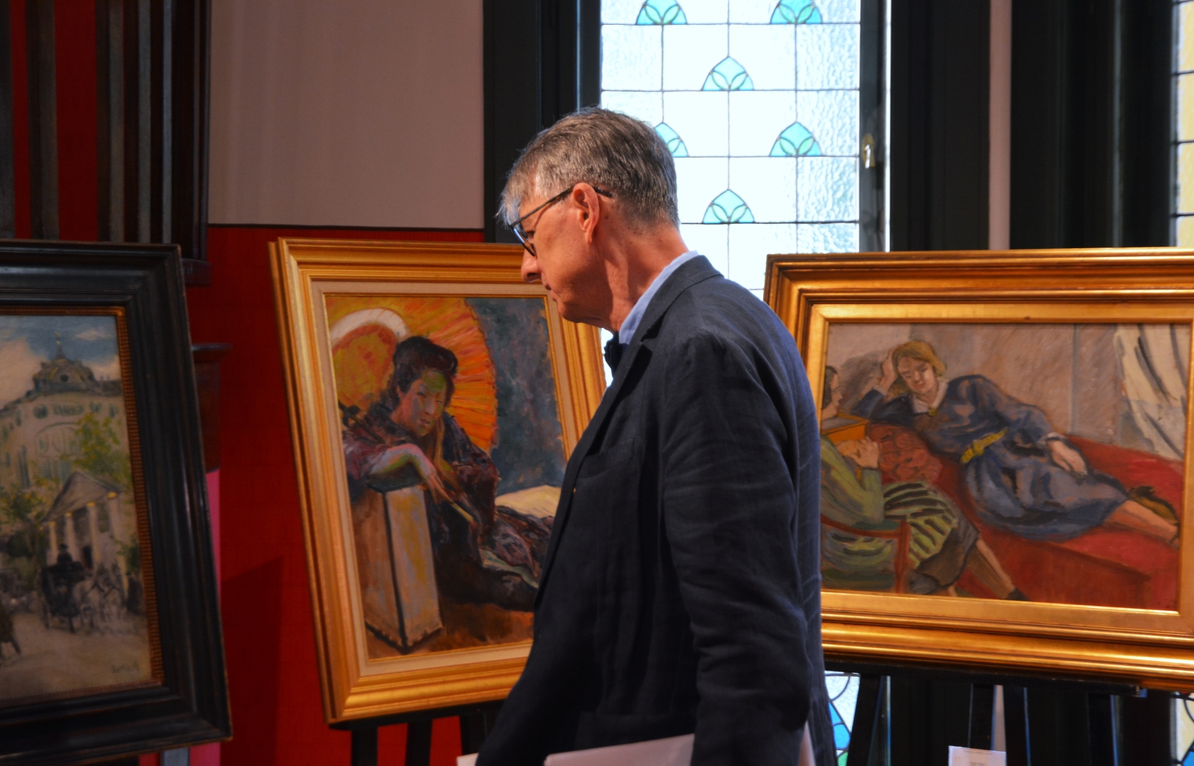 Epoziţie Artmark la Casa Darvas, invitat Patapievici (1)