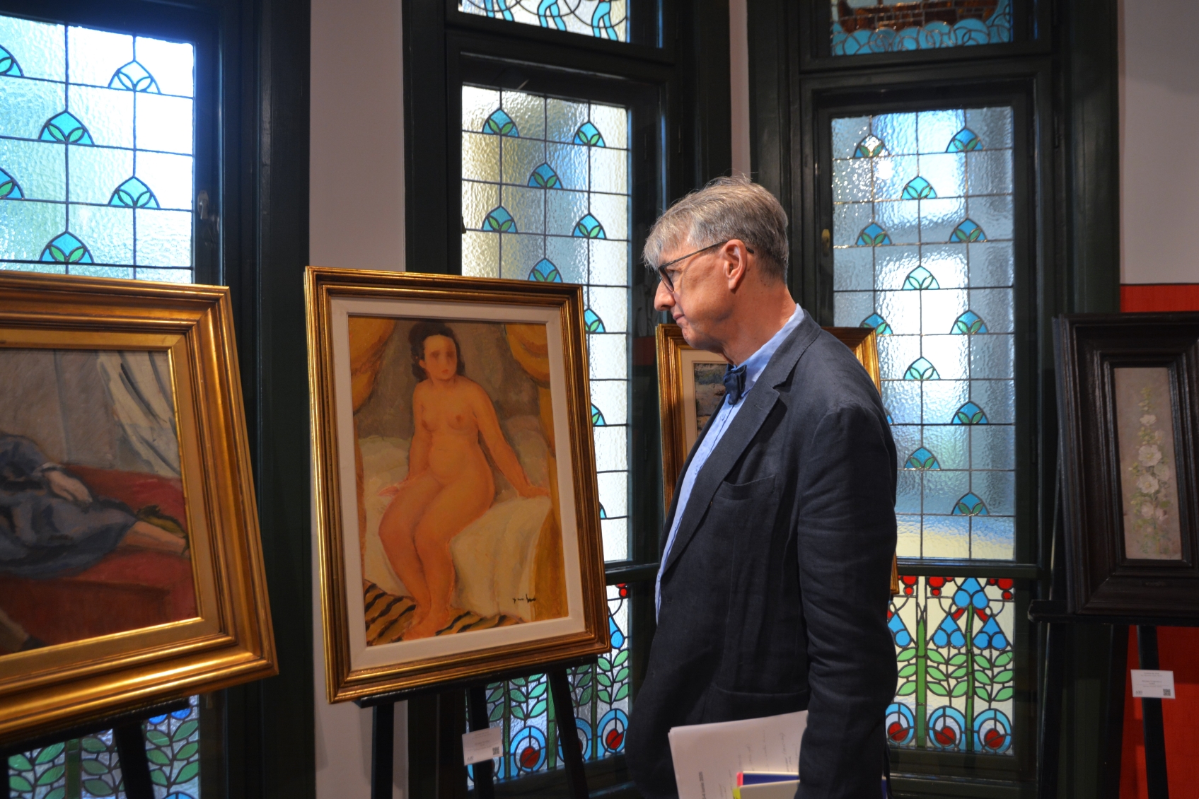 Epoziţie Artmark la Casa Darvas, invitat Patapievici (14)
