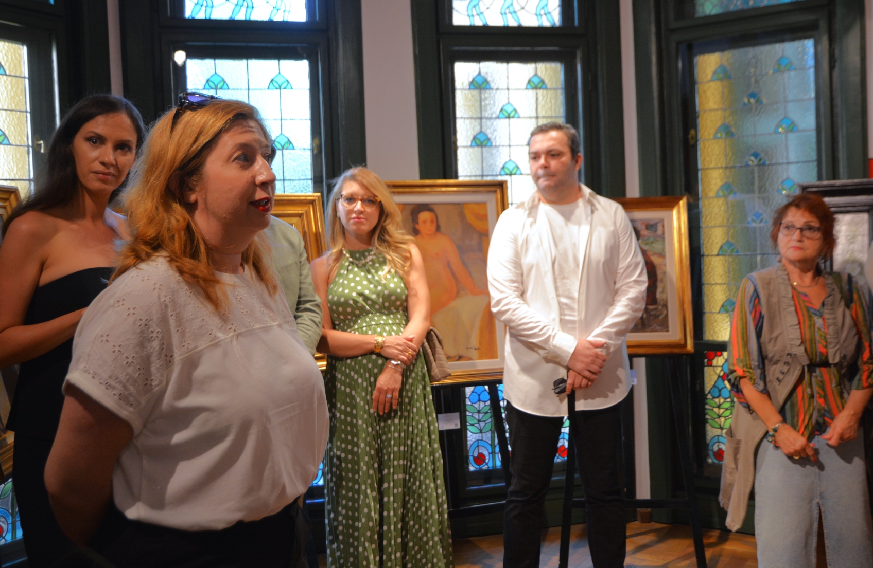 Epoziţie Artmark la Casa Darvas, invitat Patapievici (34)