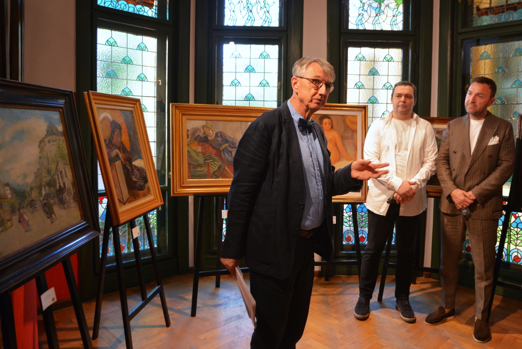 Epoziţie Artmark la Casa Darvas, invitat Patapievici (37)