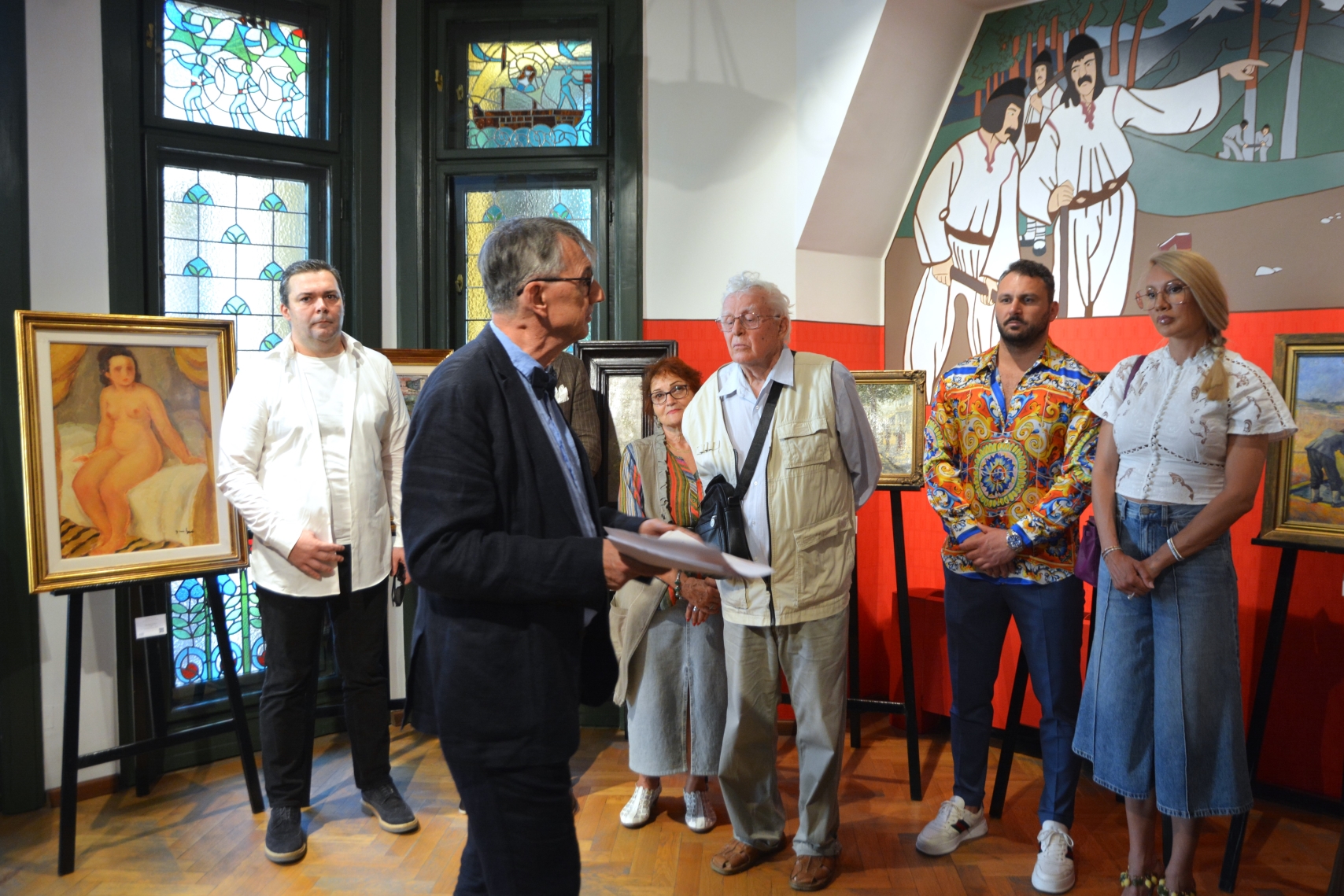 Epoziţie Artmark la Casa Darvas, invitat Patapievici (41)