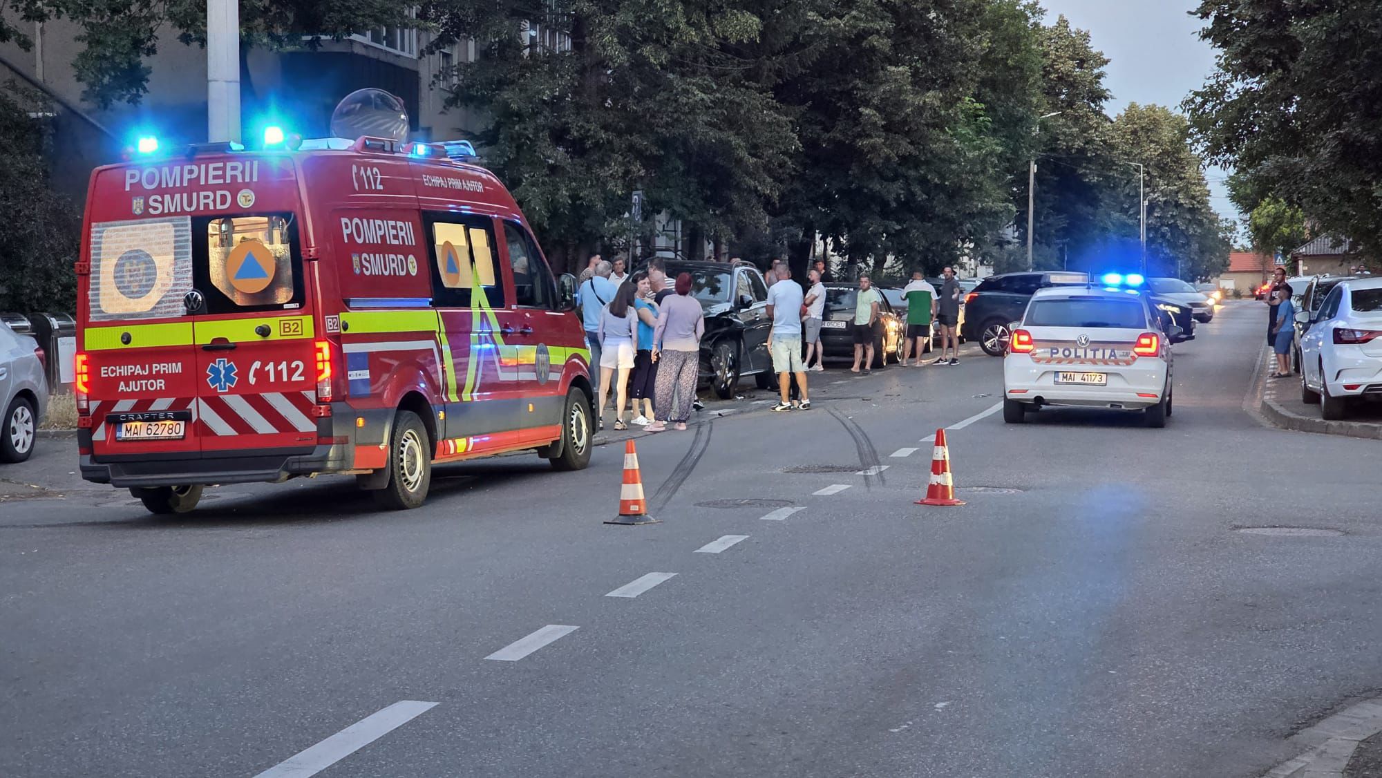 accident-oradea-leonardo-da-vinci-biciclist-politie-politia-ambulanta-smurd