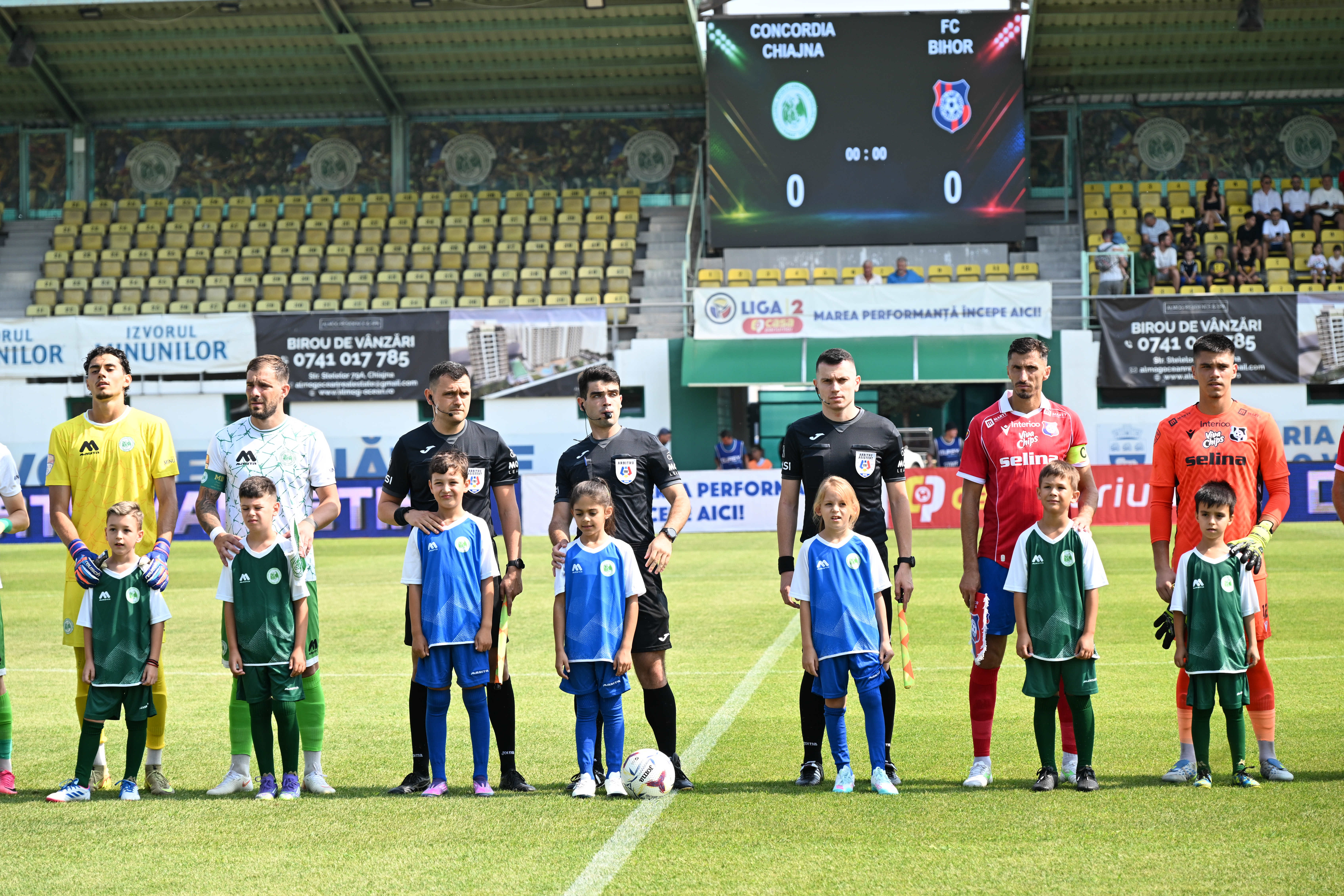 FOTBAL:CONCORDIA CHIAJNA-FC BIHOR ORADEA, LIGA 2 CASA PARIURILOR (8.08.2026)