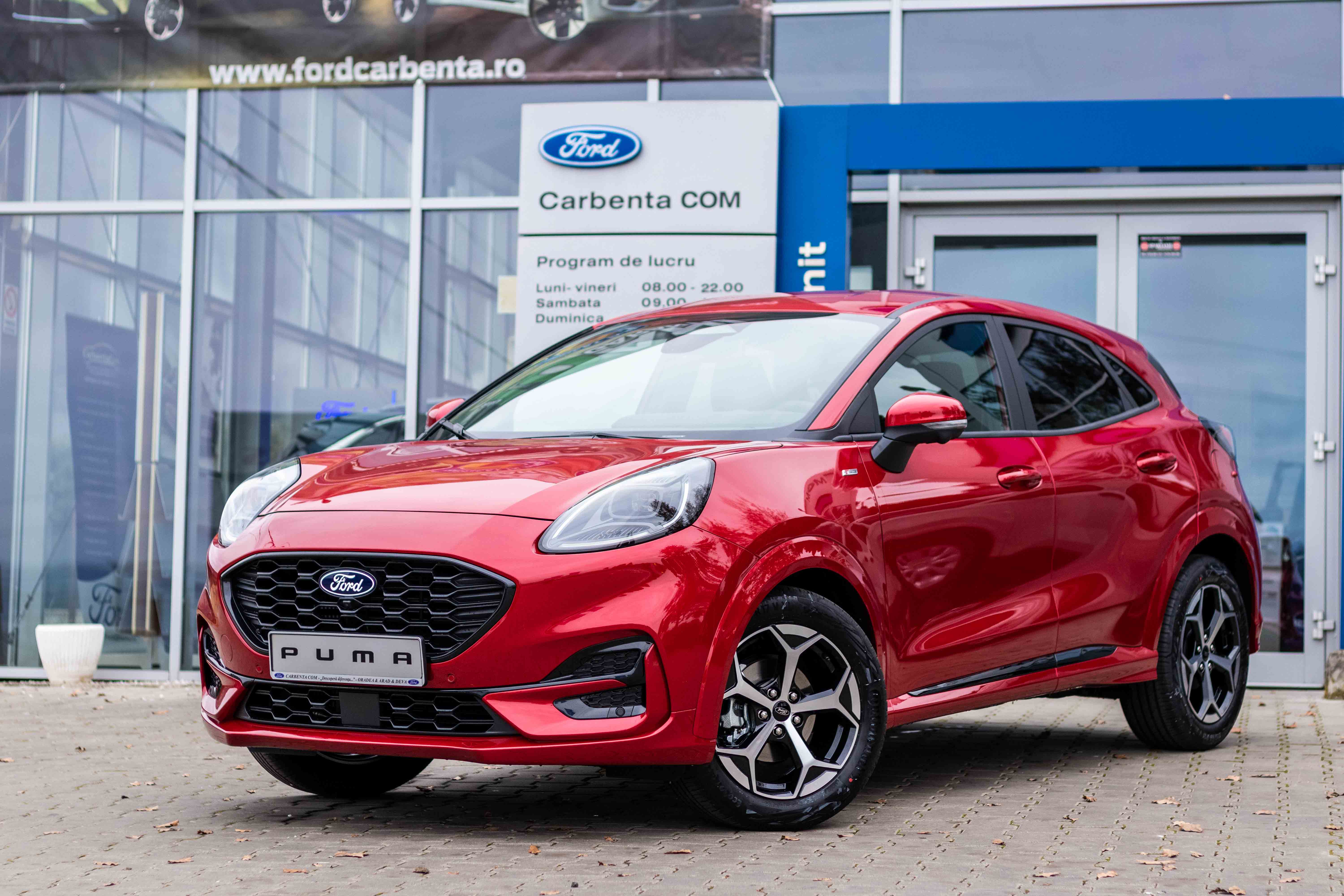 PUMA MCA ST-LINE 1.0 ECOBOOST mHEV 125 CP - ASISTENTA SOFER 00715 FANTASTIC RED-2