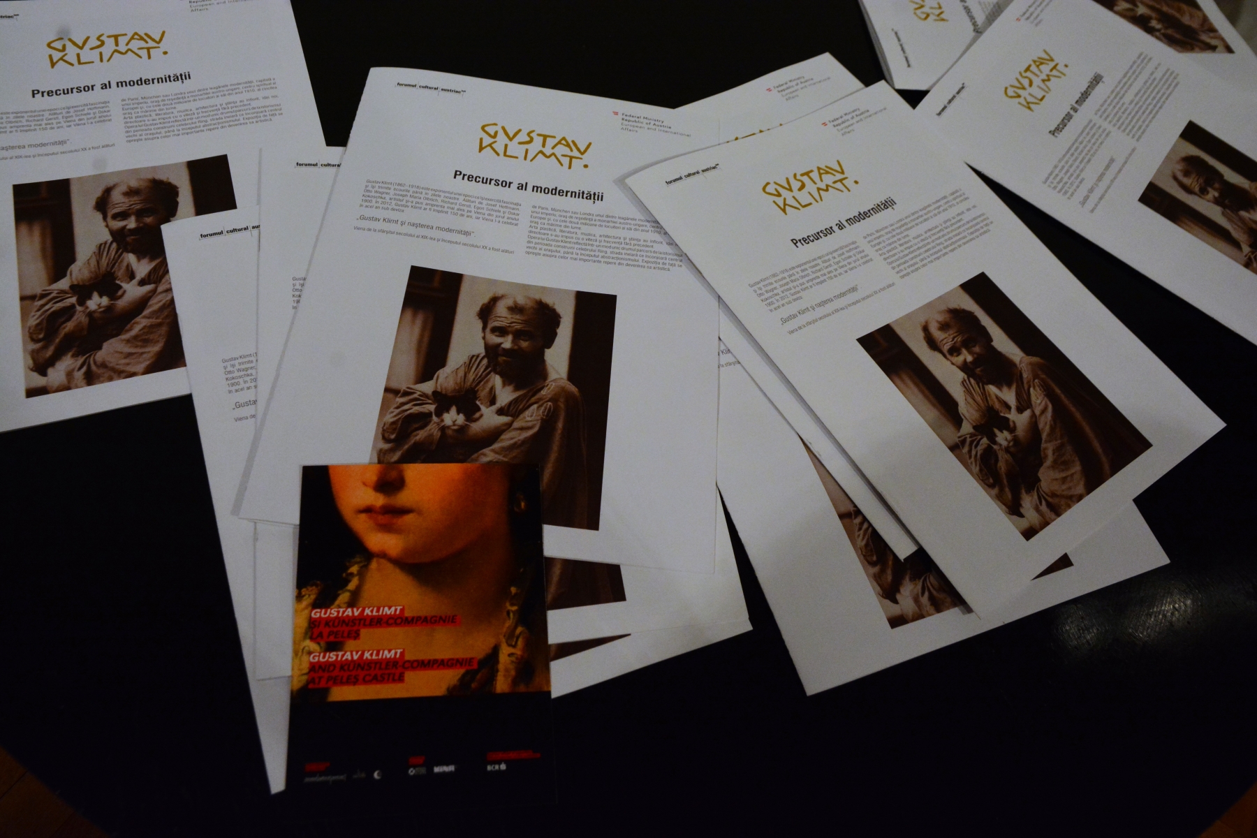 Expo Gustav Klimt și Künstler-Compagnie la Peleș, la Casa Darvas (3)