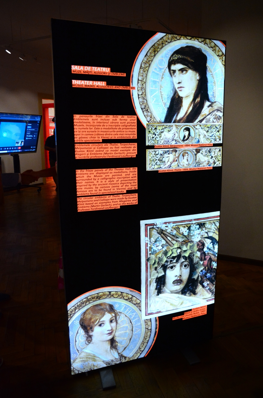 Expo Gustav Klimt și Künstler-Compagnie la Peleș, la Casa Darvas (10)