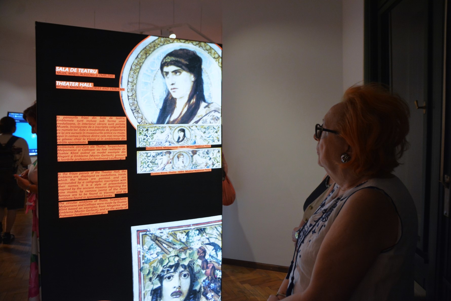 Expo Gustav Klimt și Künstler-Compagnie la Peleș, la Casa Darvas (12)