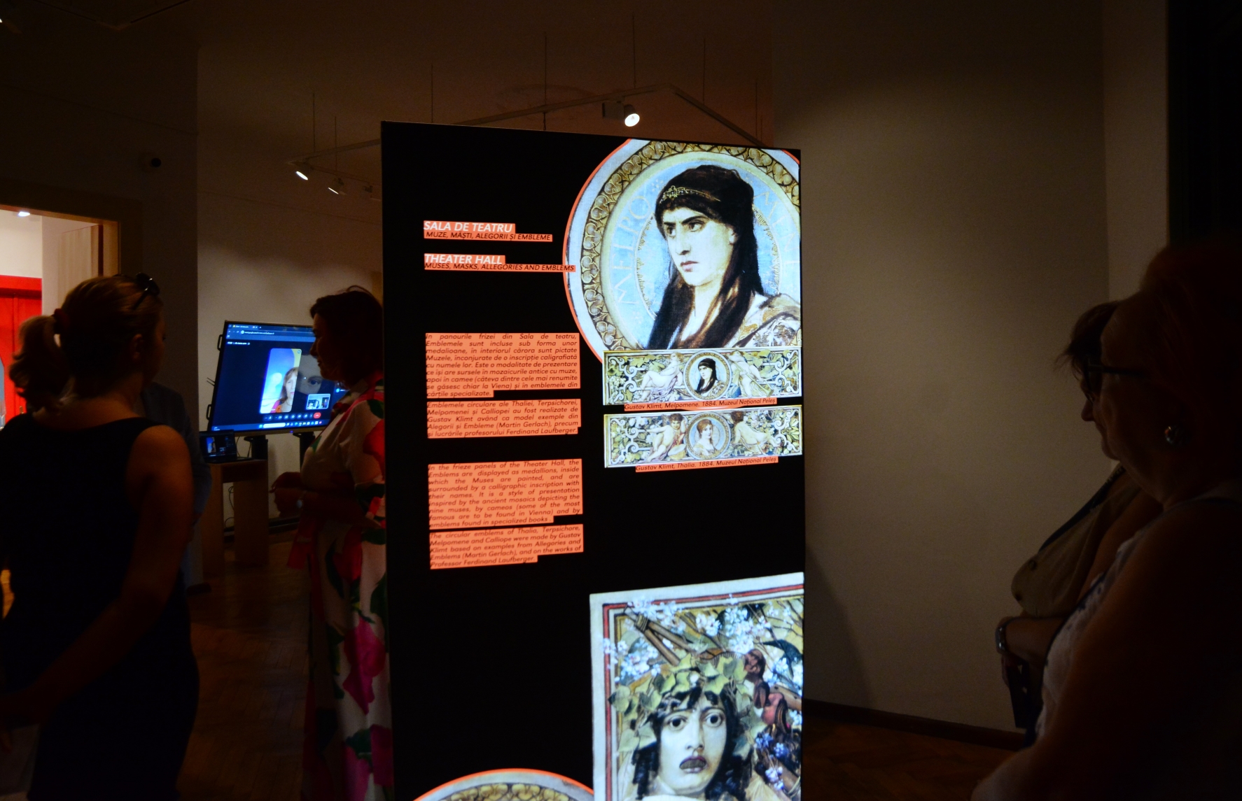 Expo Gustav Klimt și Künstler-Compagnie la Peleș, la Casa Darvas (13)