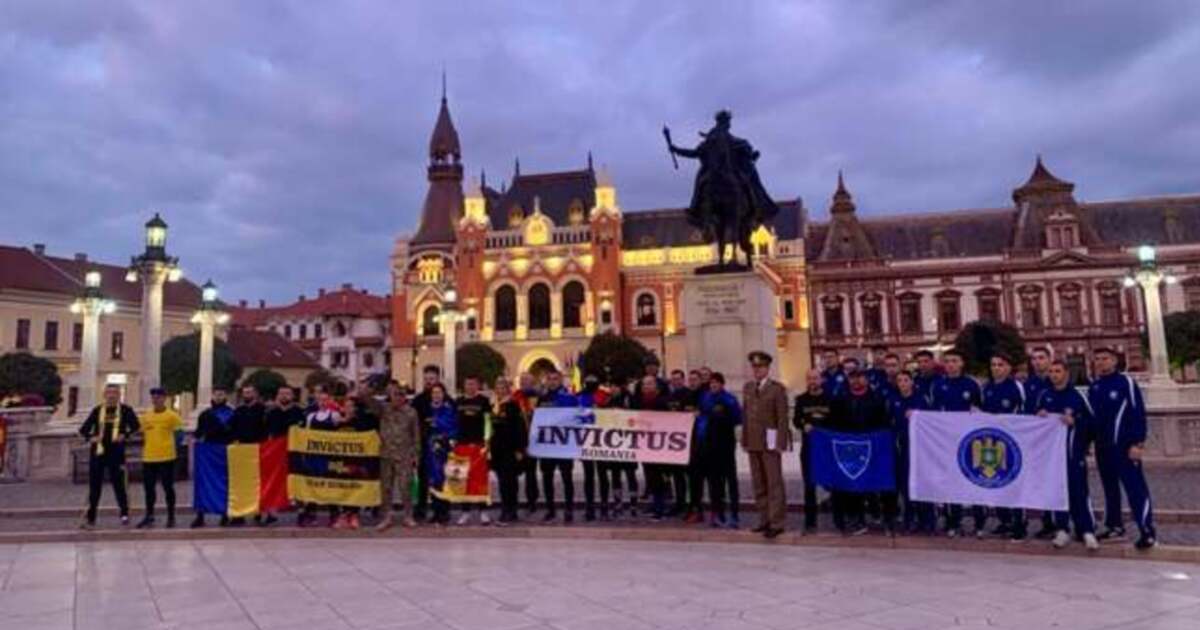 Ștafeta Veteranilor INVICTUS ajunge la Oradea. Traseul albastru se va ...